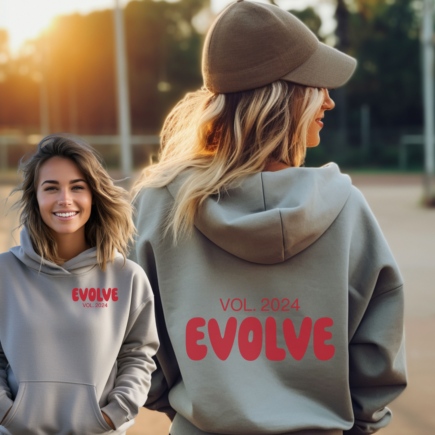 WHT FX Style Puff Print Evolve Hoodie