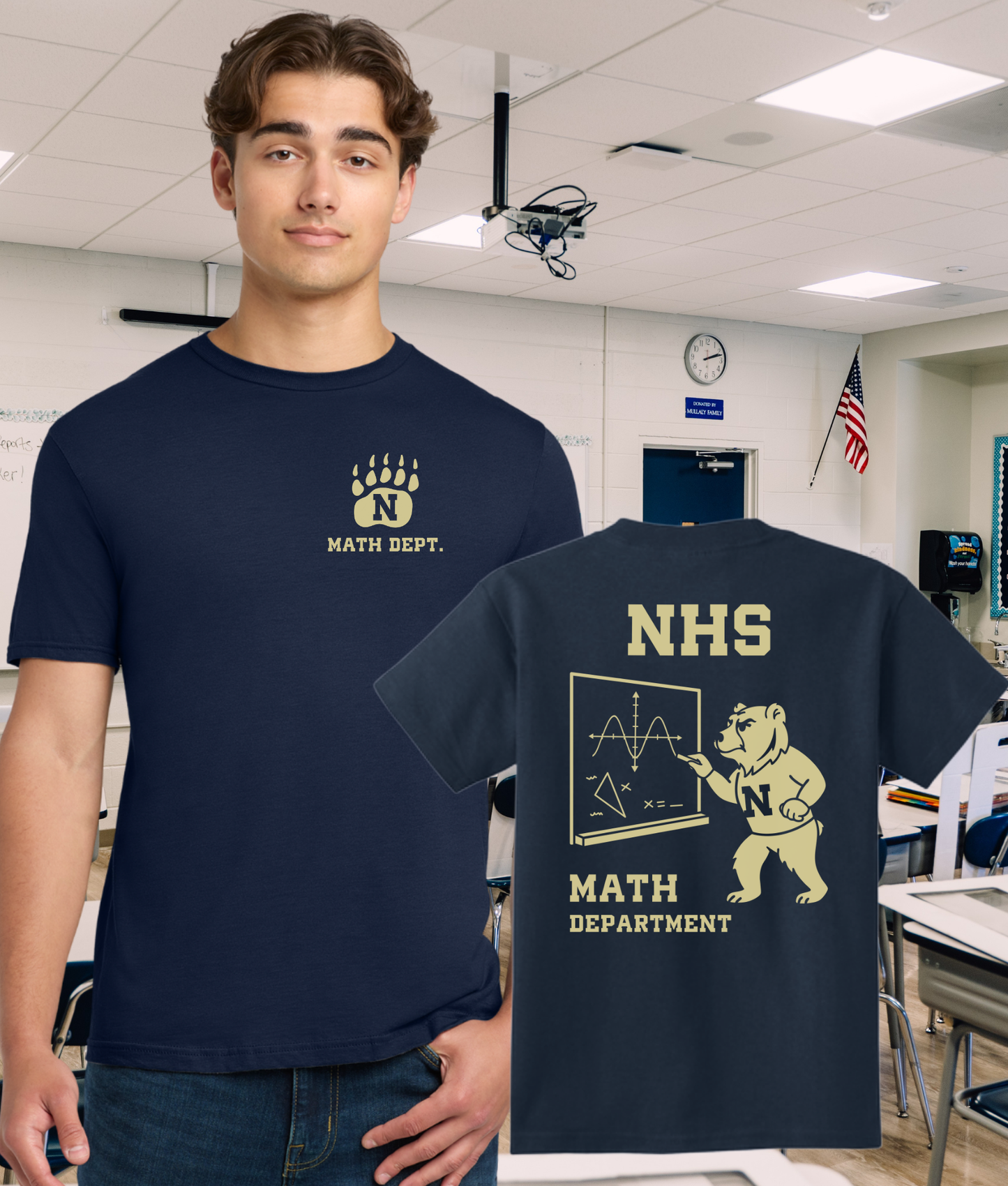 NHS Math Dept. Unisex Tee