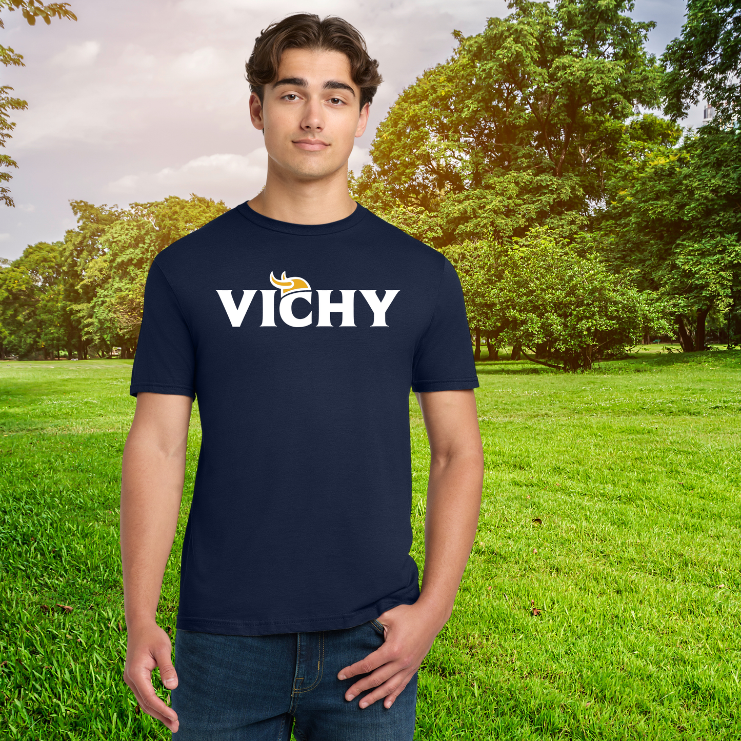 * NEW * Unisex Vichy Tee