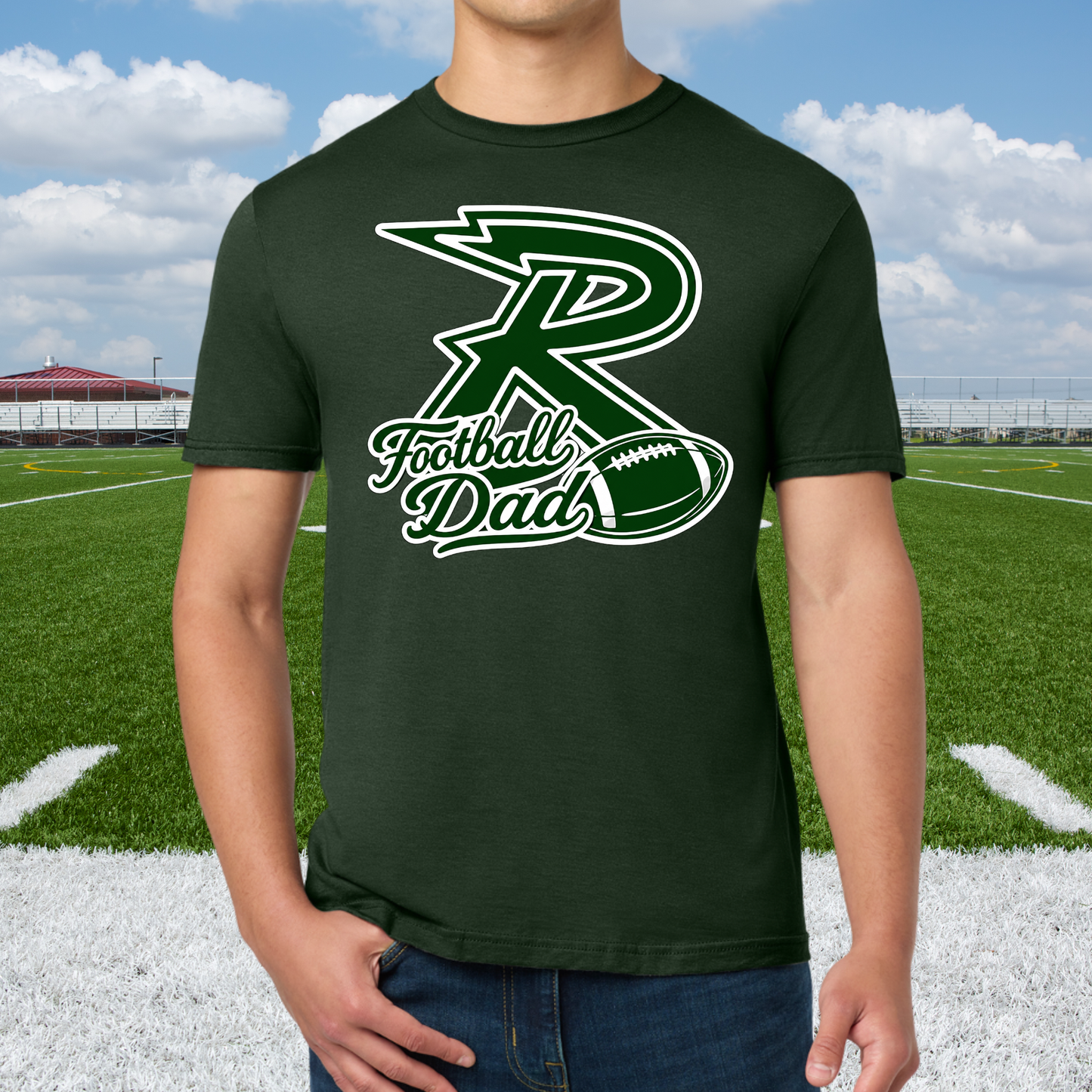 Rodriguez Football Dad Softstyle Unisex Tee