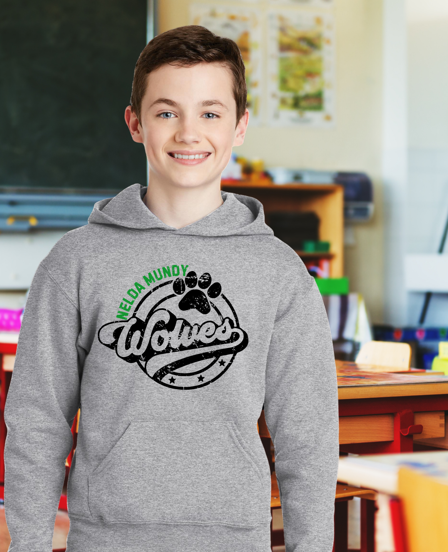 Youth NM Wolves Hoodie