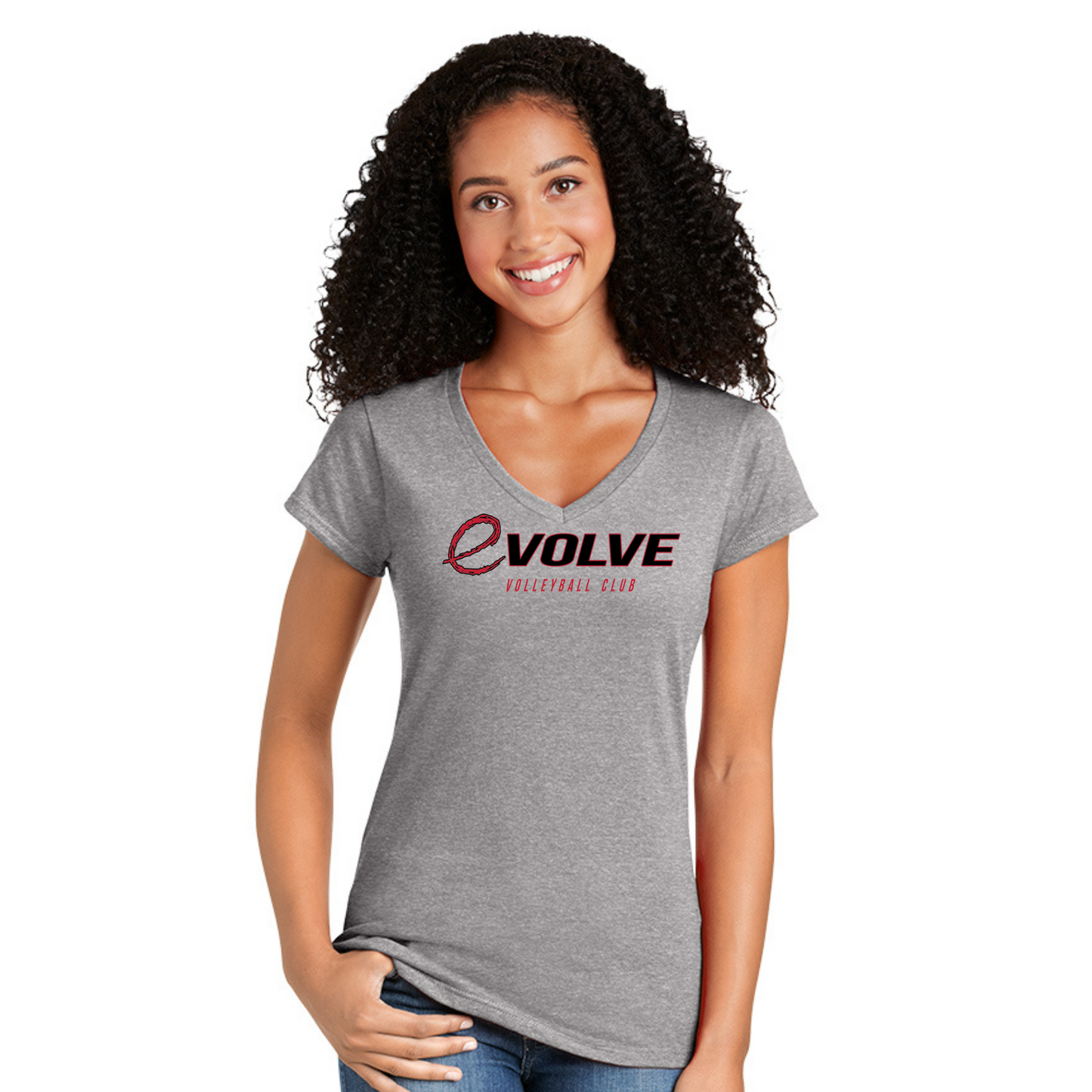 Evolve Ladies V-Neck Tee