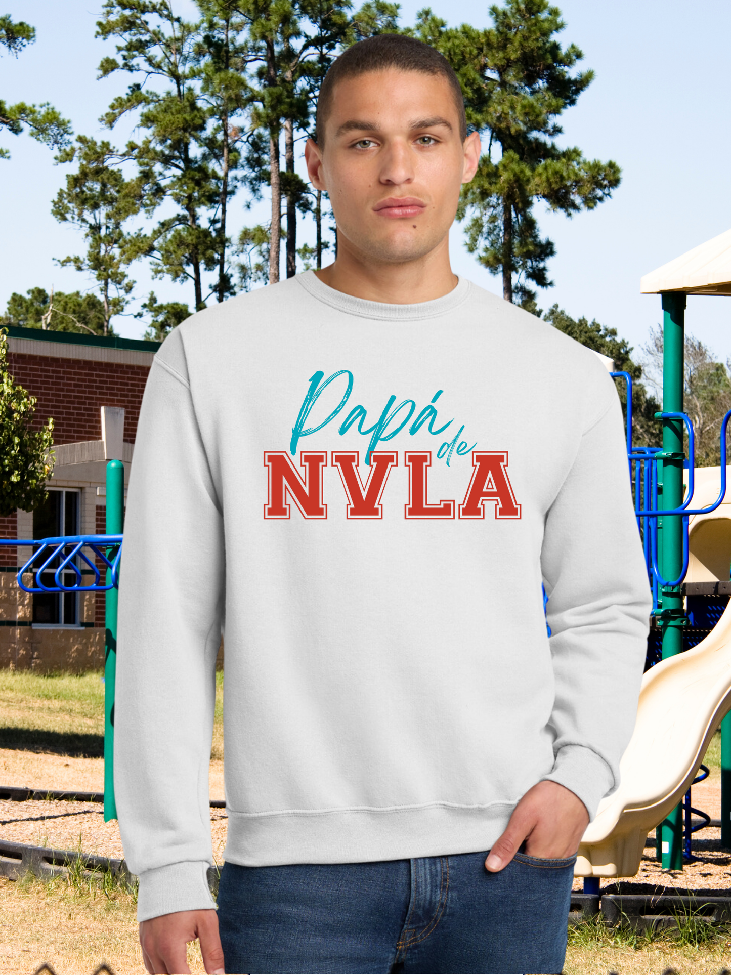 Papá de NVLA Crewneck Pullover