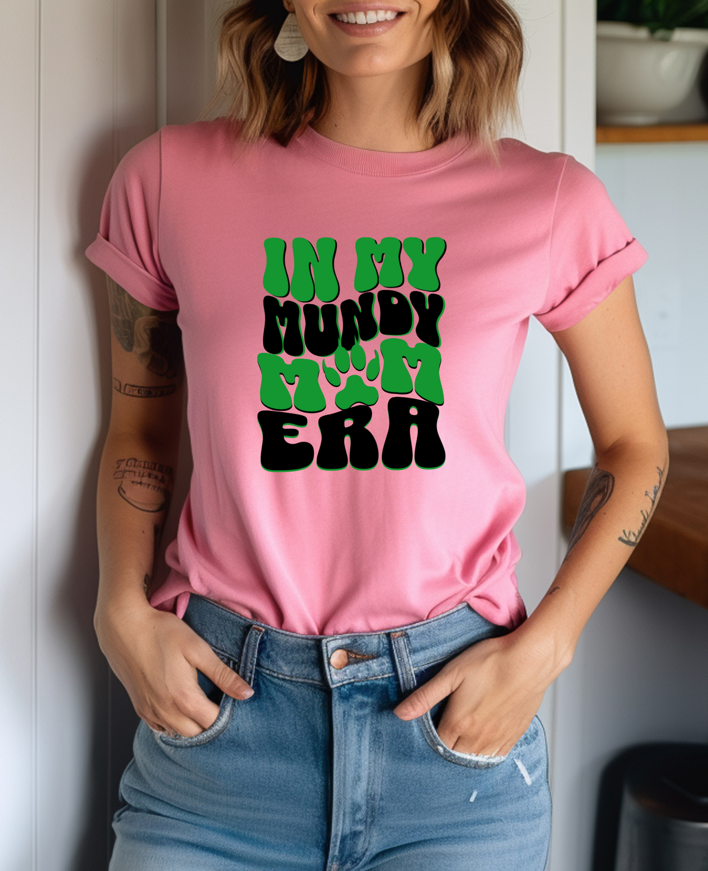In My Mundy Mom Era Short Sleeve Tee