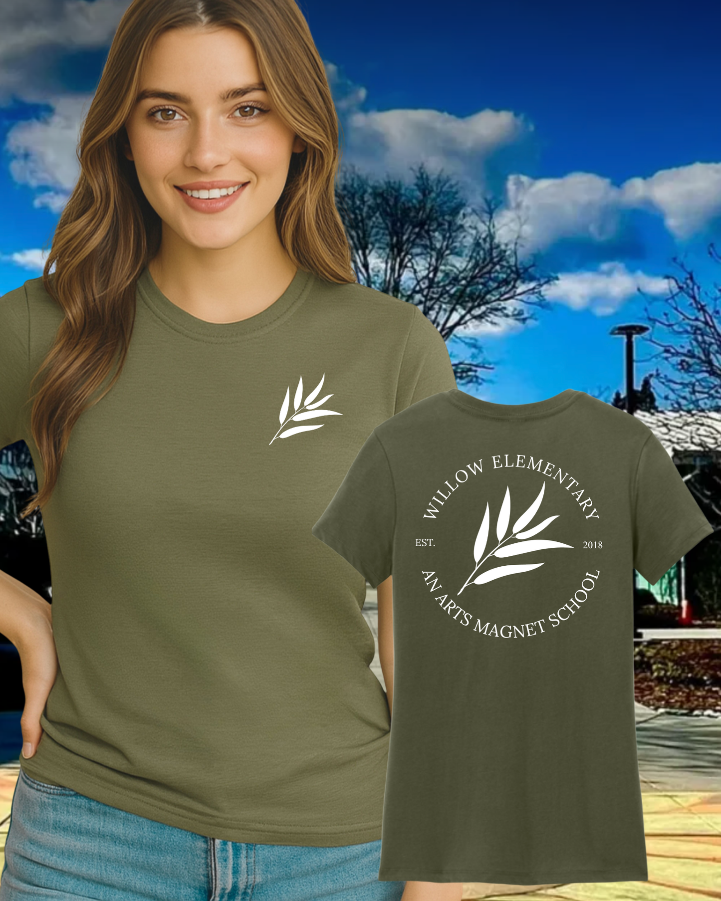 Willow Arts Magnet F&B Est. 2018 Tee