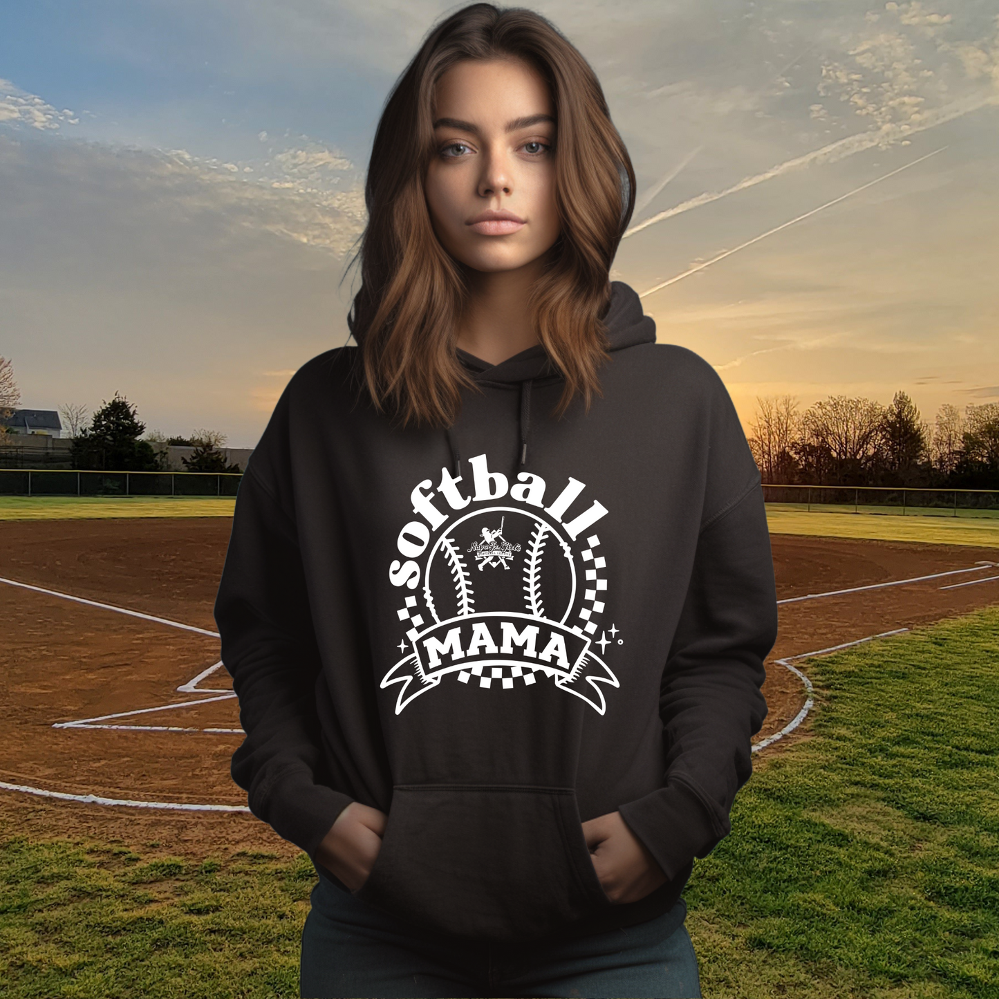 NJGSL Softball Mom Hoodie