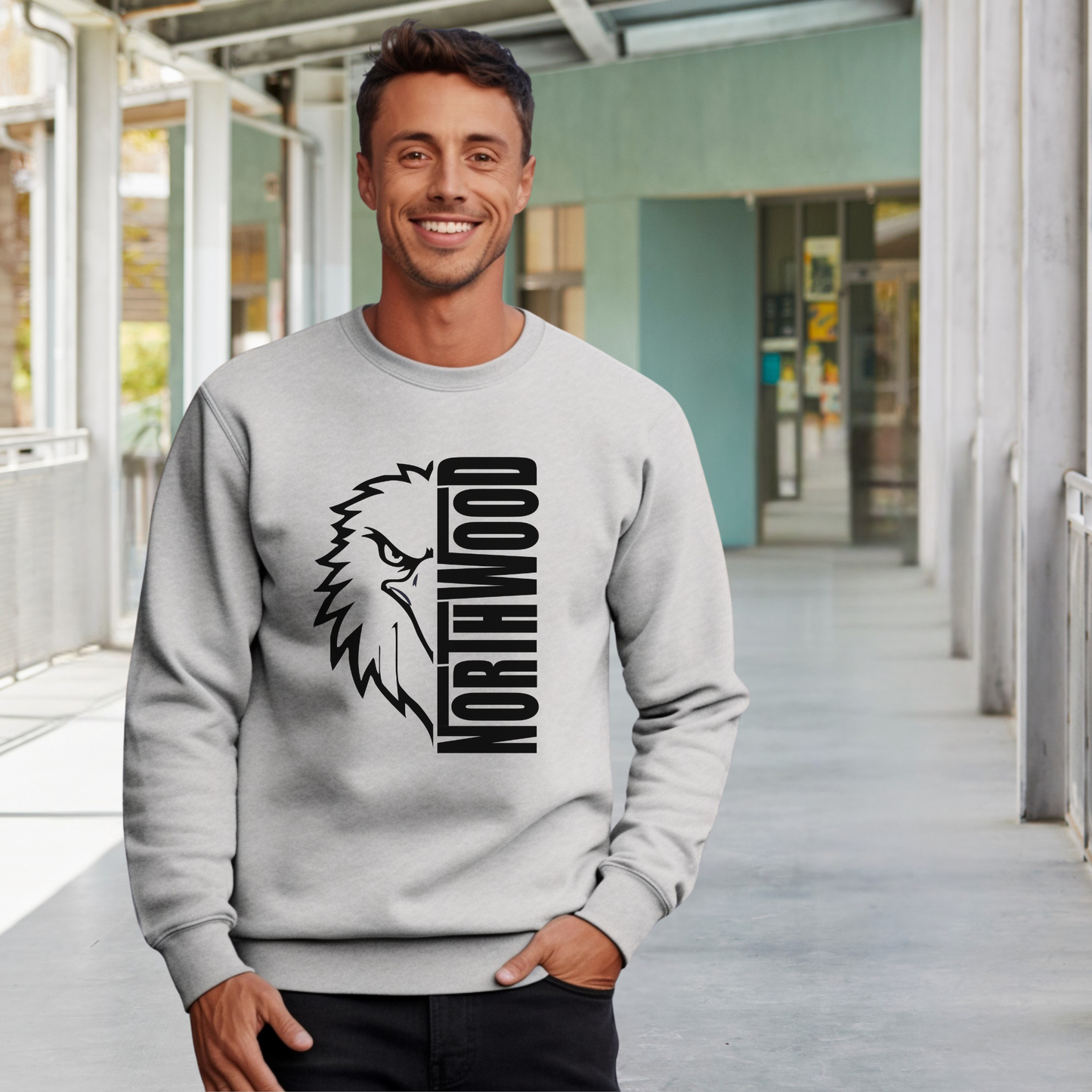Northwood Eagles Unisex Crewneck Pullover