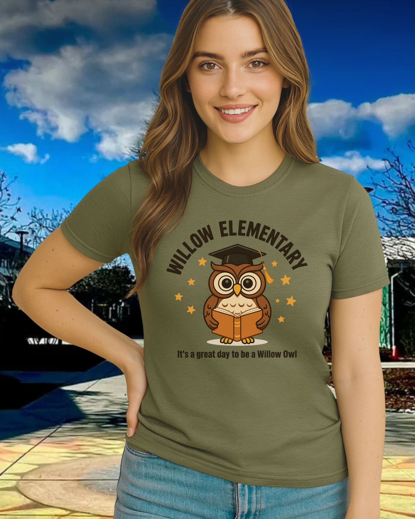 It's A Great Day To Be A Willow Owl Tee