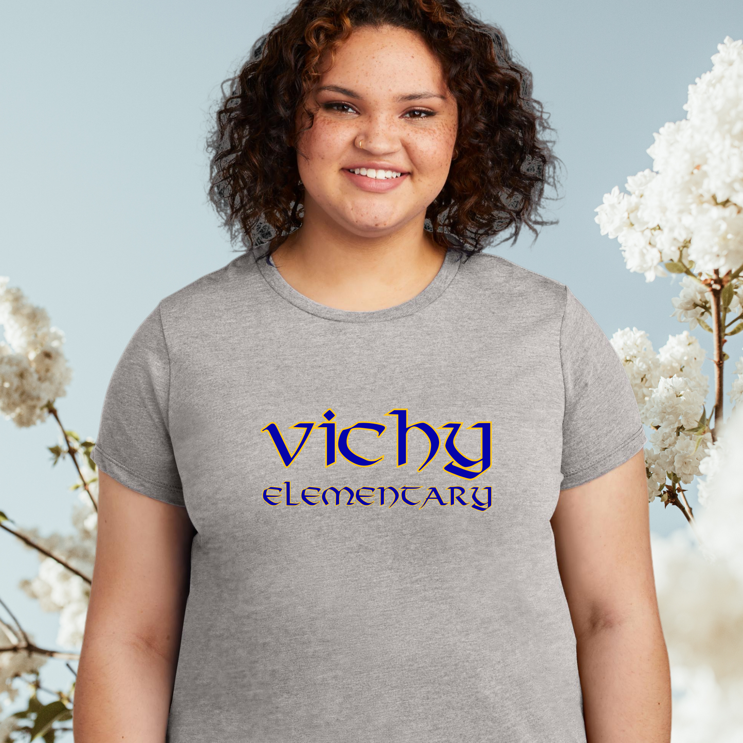 Ladies Vichy Tee