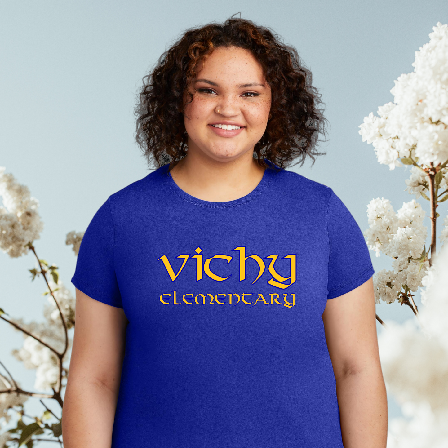 Ladies Vichy Tee