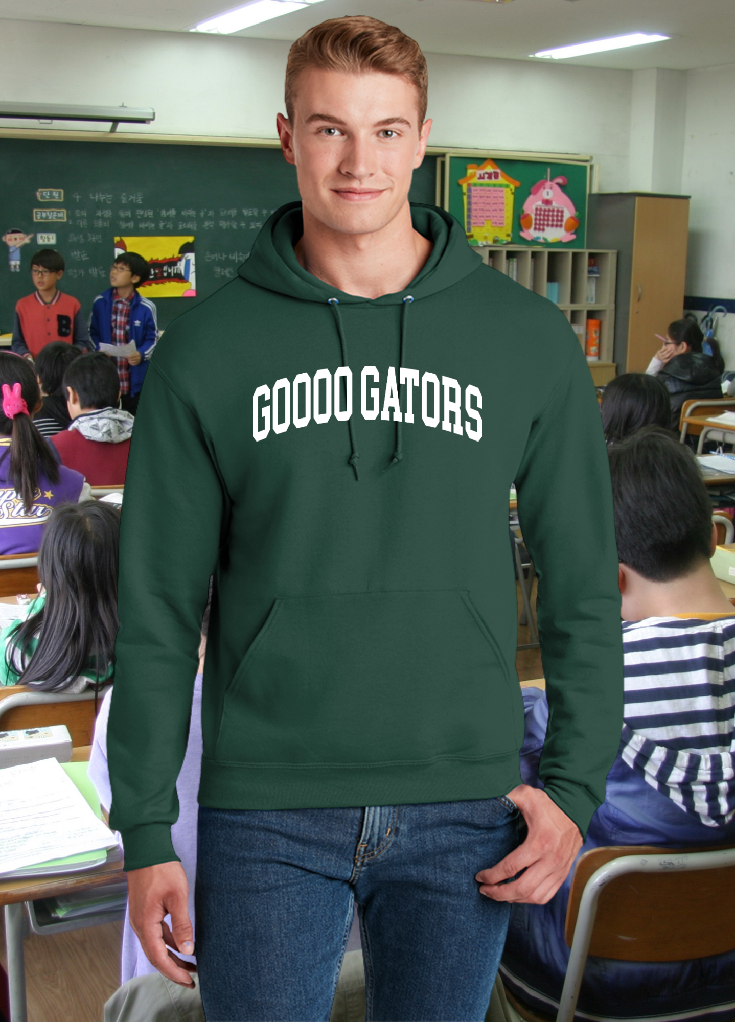 Gooooo Gators Adult Hoodie