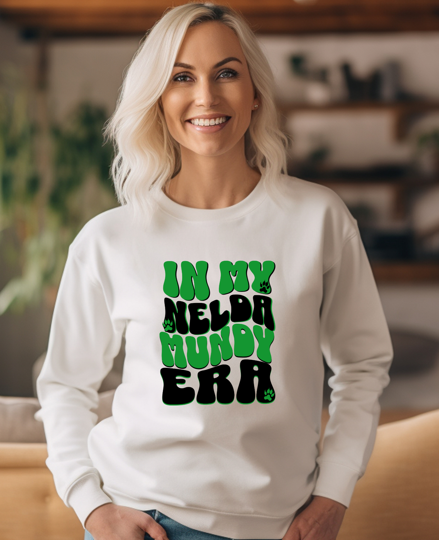 In My Nelda Mundy Era Crewneck Pullover