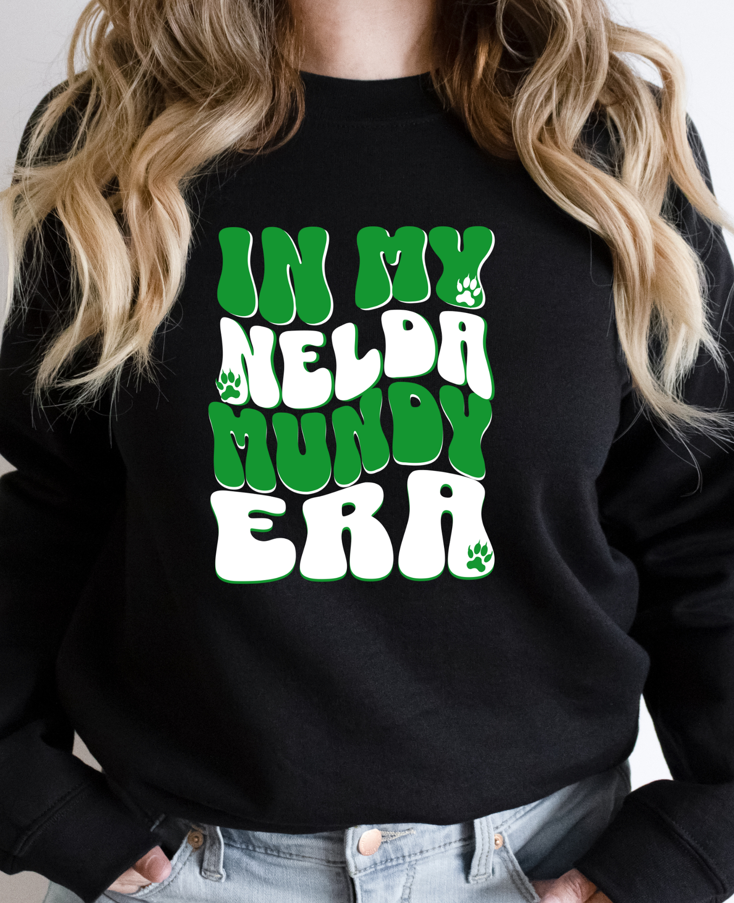 In My Nelda Mundy Era Crewneck Pullover