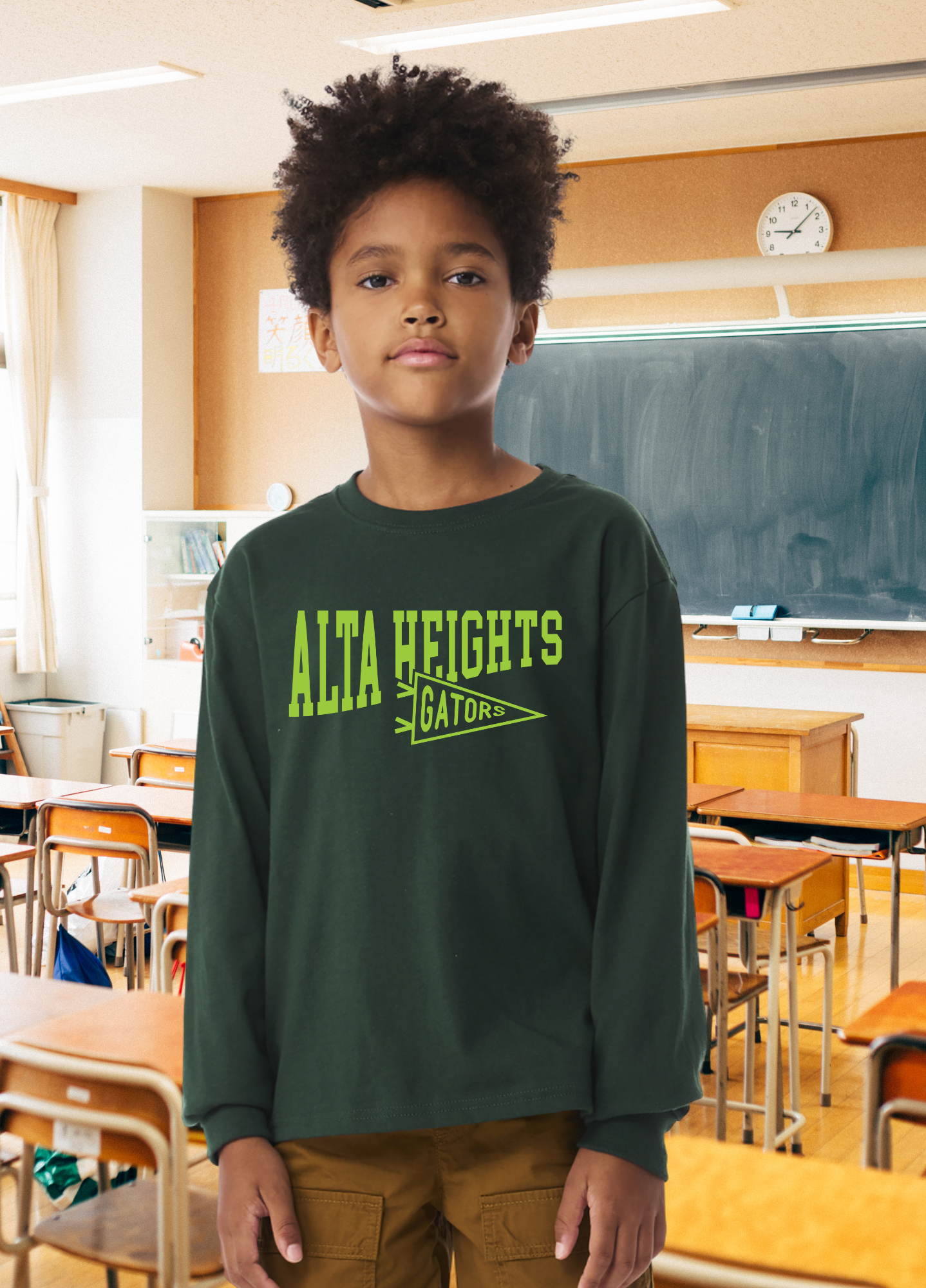 Alta Heights Gators Youth Long Sleeve
