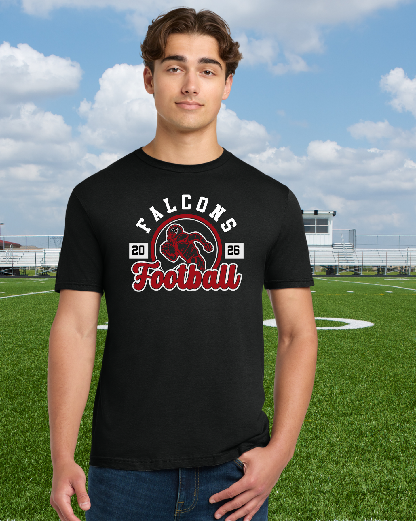 Fairfield Falcons Football Unisex Tee