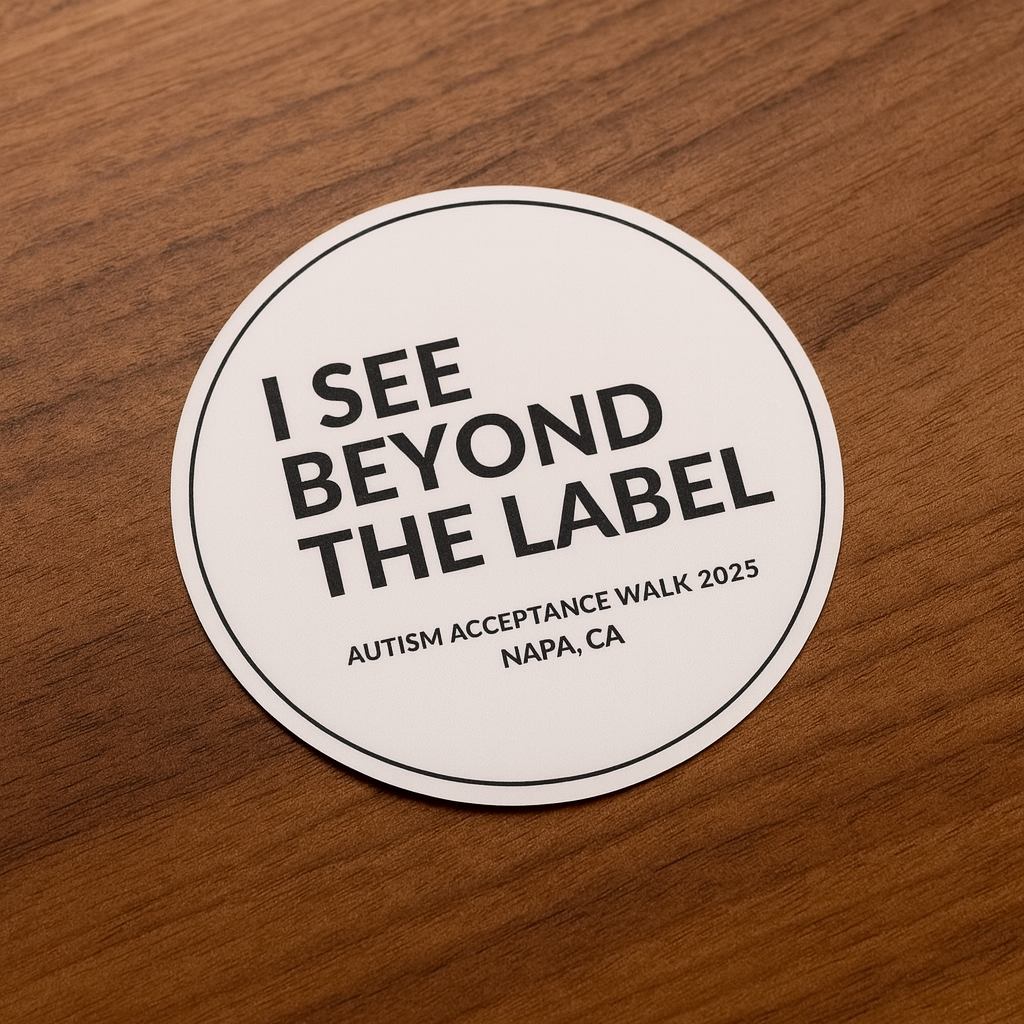 See Beyond The Label Sticker