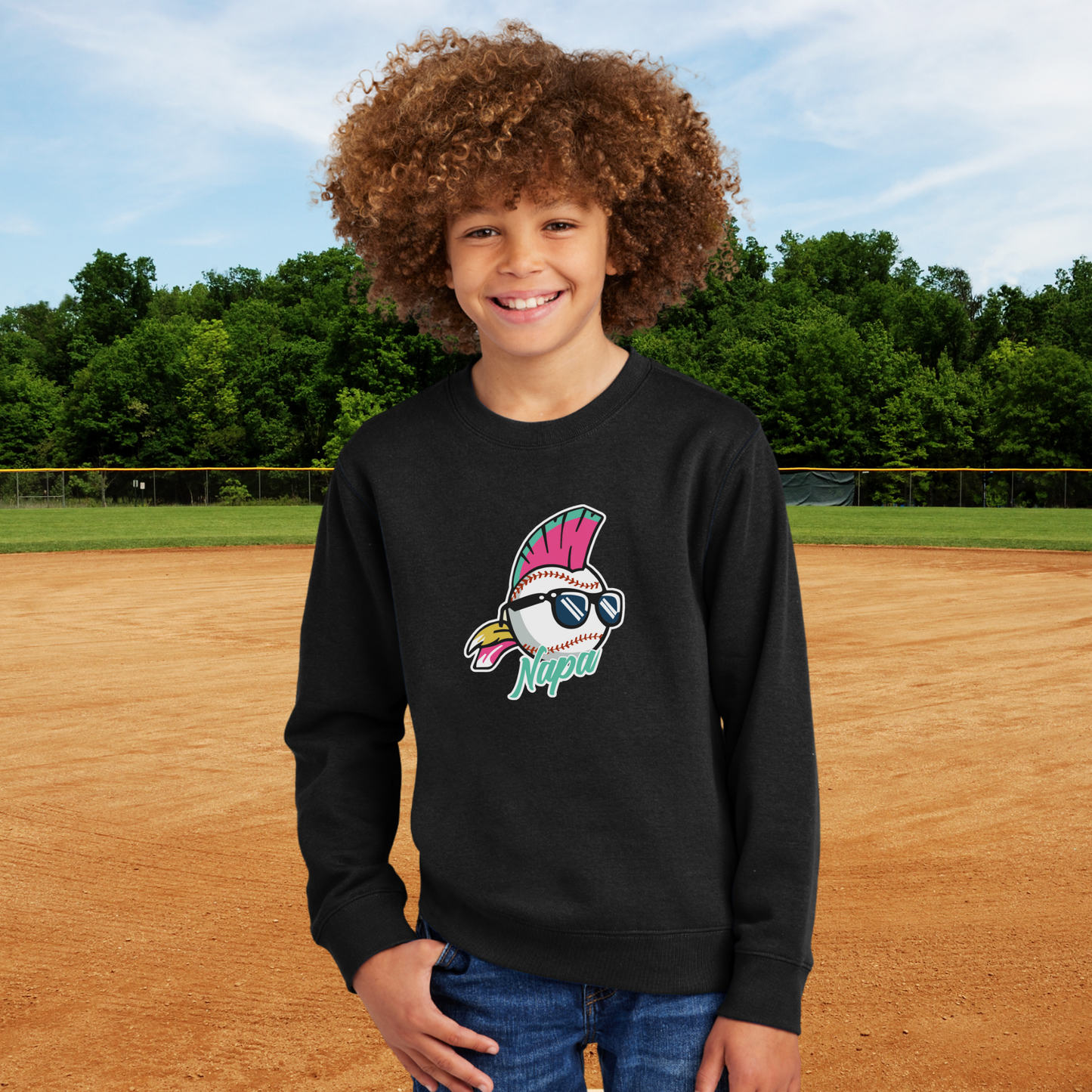 Wild Things Youth Crewneck Pullover