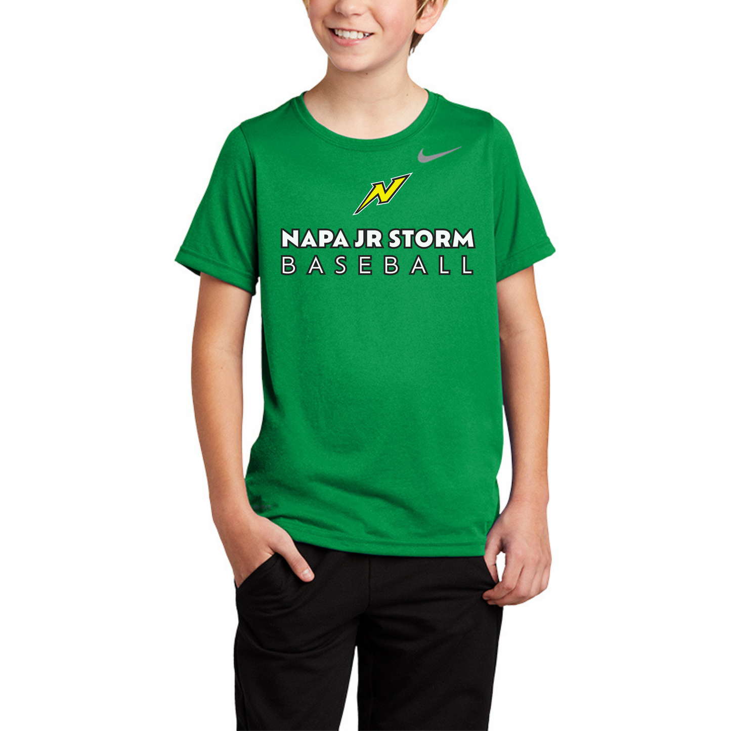 Youth Jr Storm Baseball Nike Athletic Tee