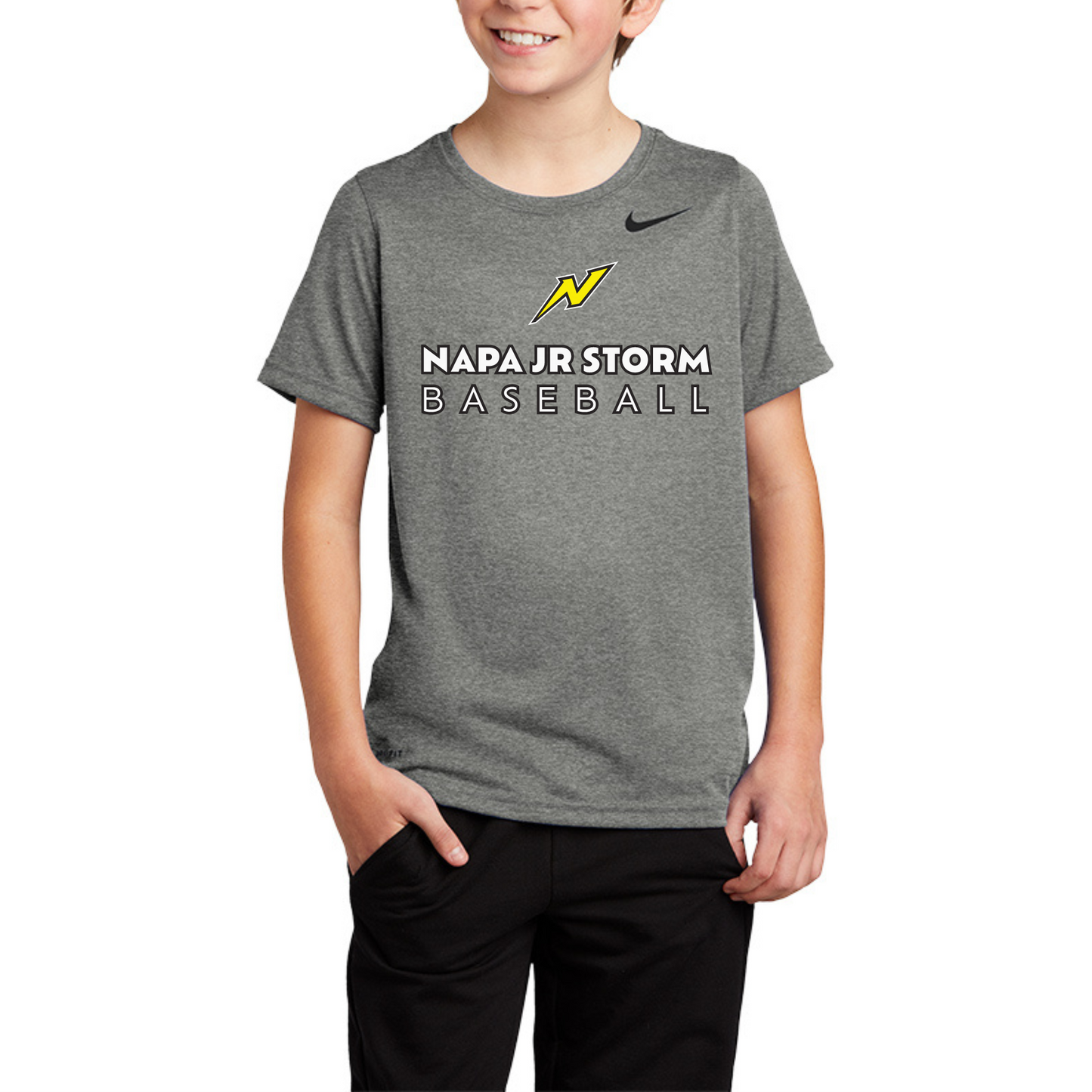 Youth Jr Storm Baseball Nike Athletic Tee