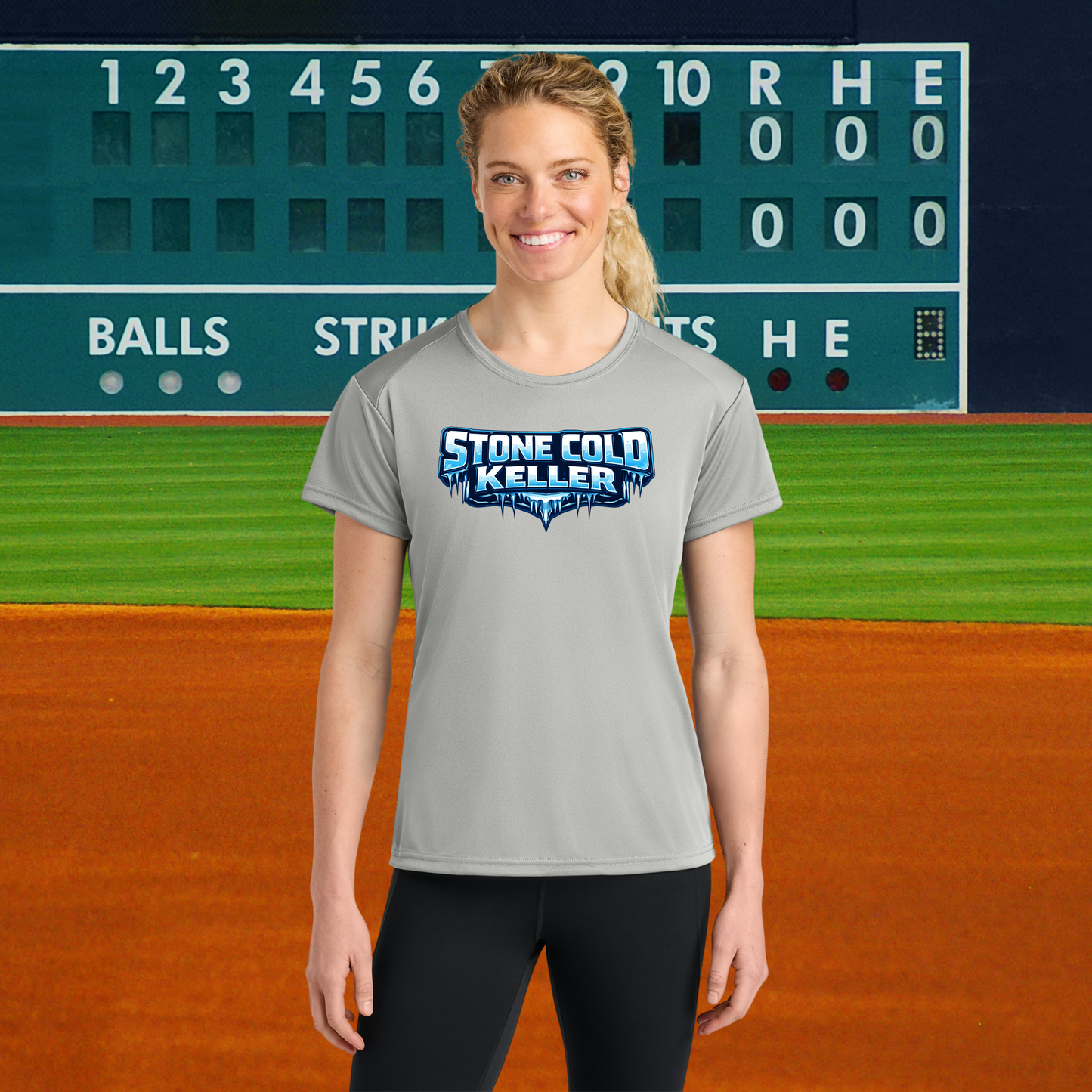 Stone Cold Ladies Athletic Tee