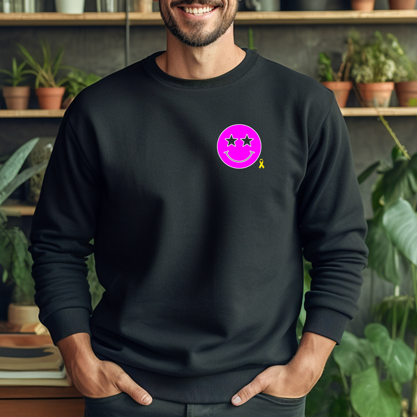 All Smiles Crewneck Pullover