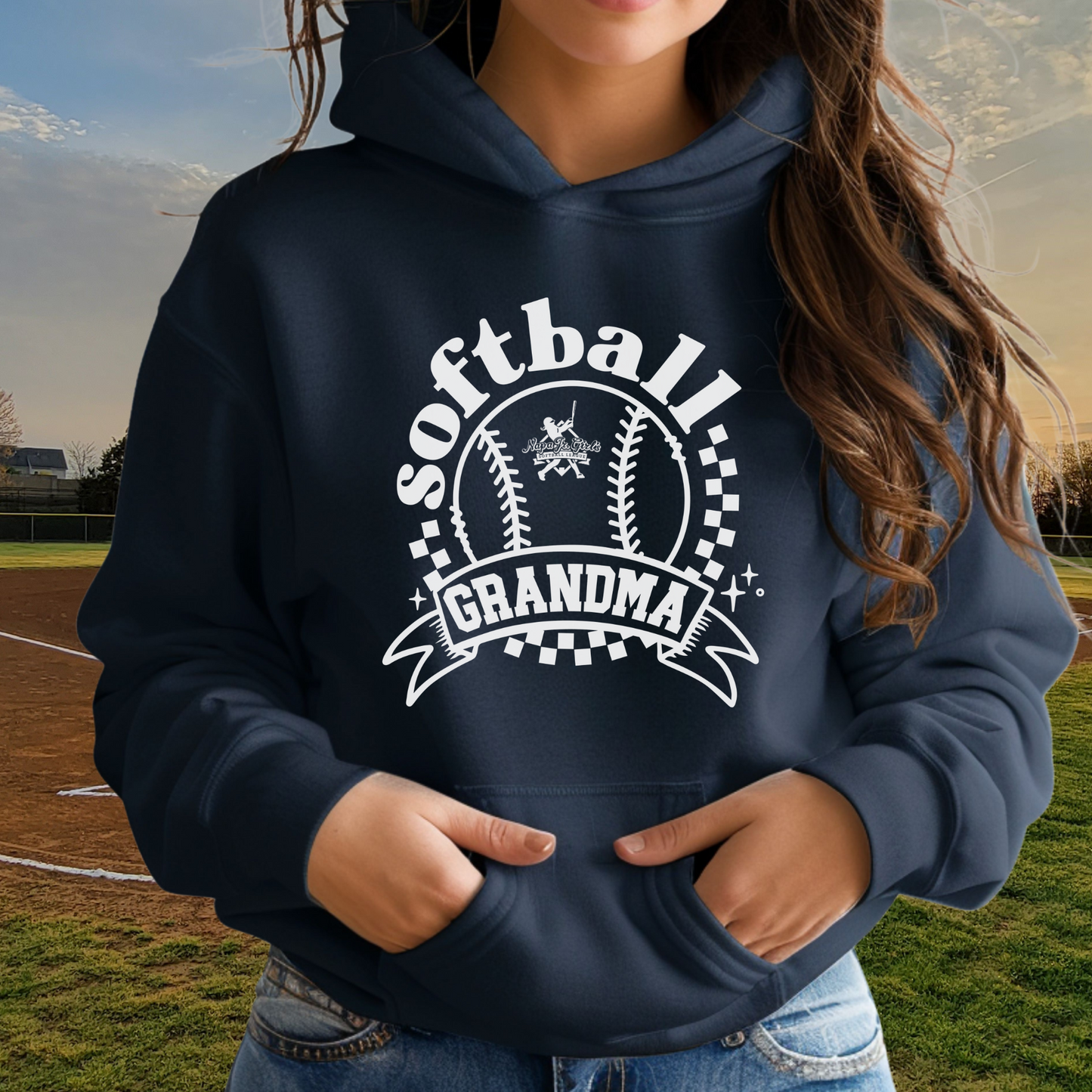 Softball Grandma Hoodie