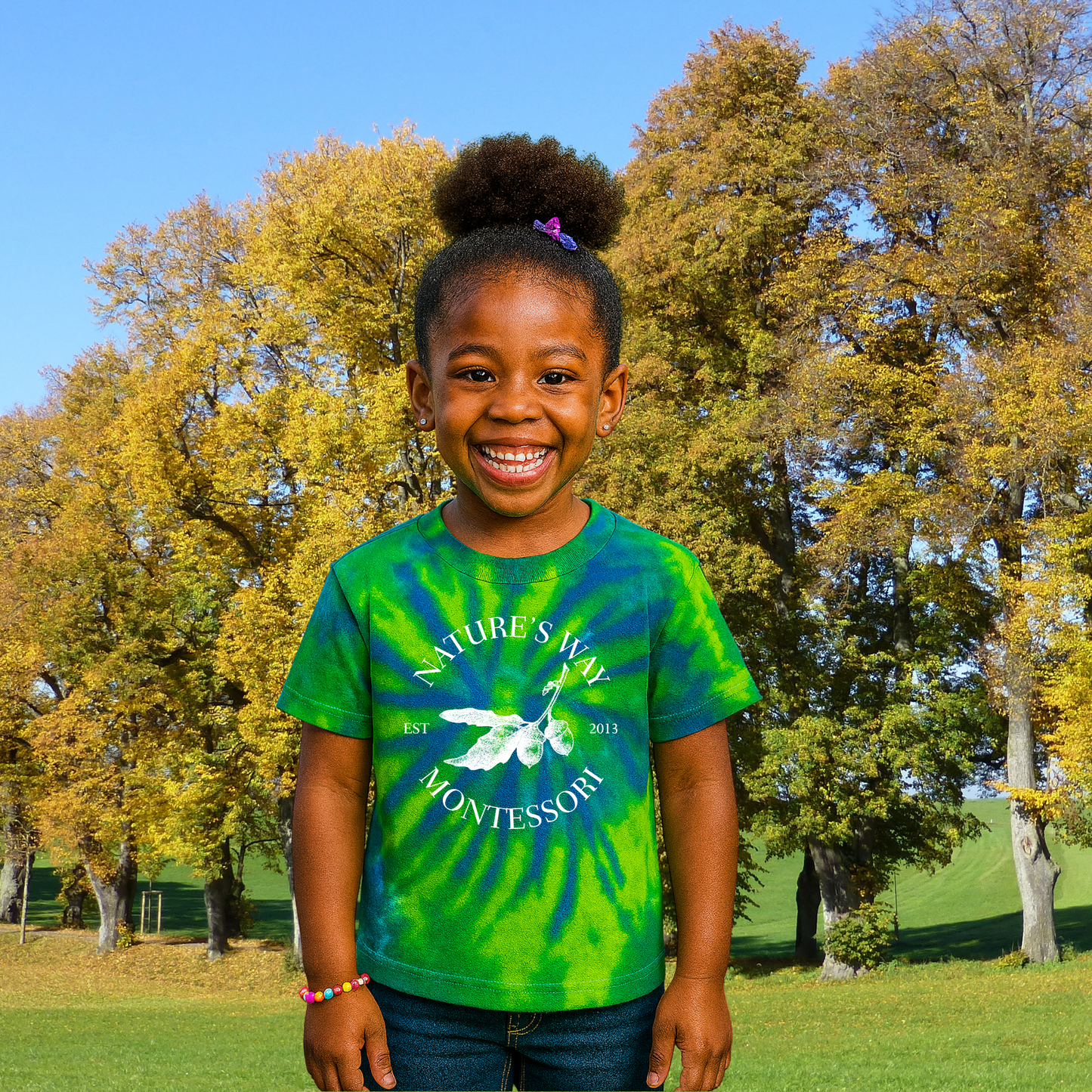 Nature's Way Tie Dye Toddler Tee