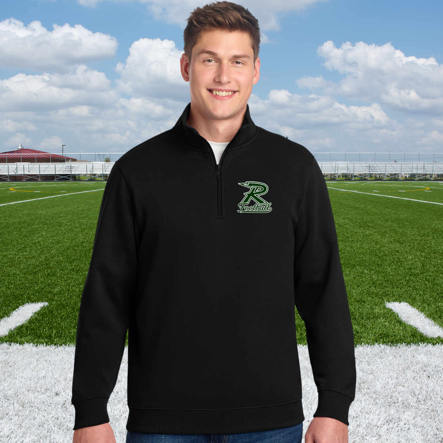 Rodriguez Football Quarter Zip