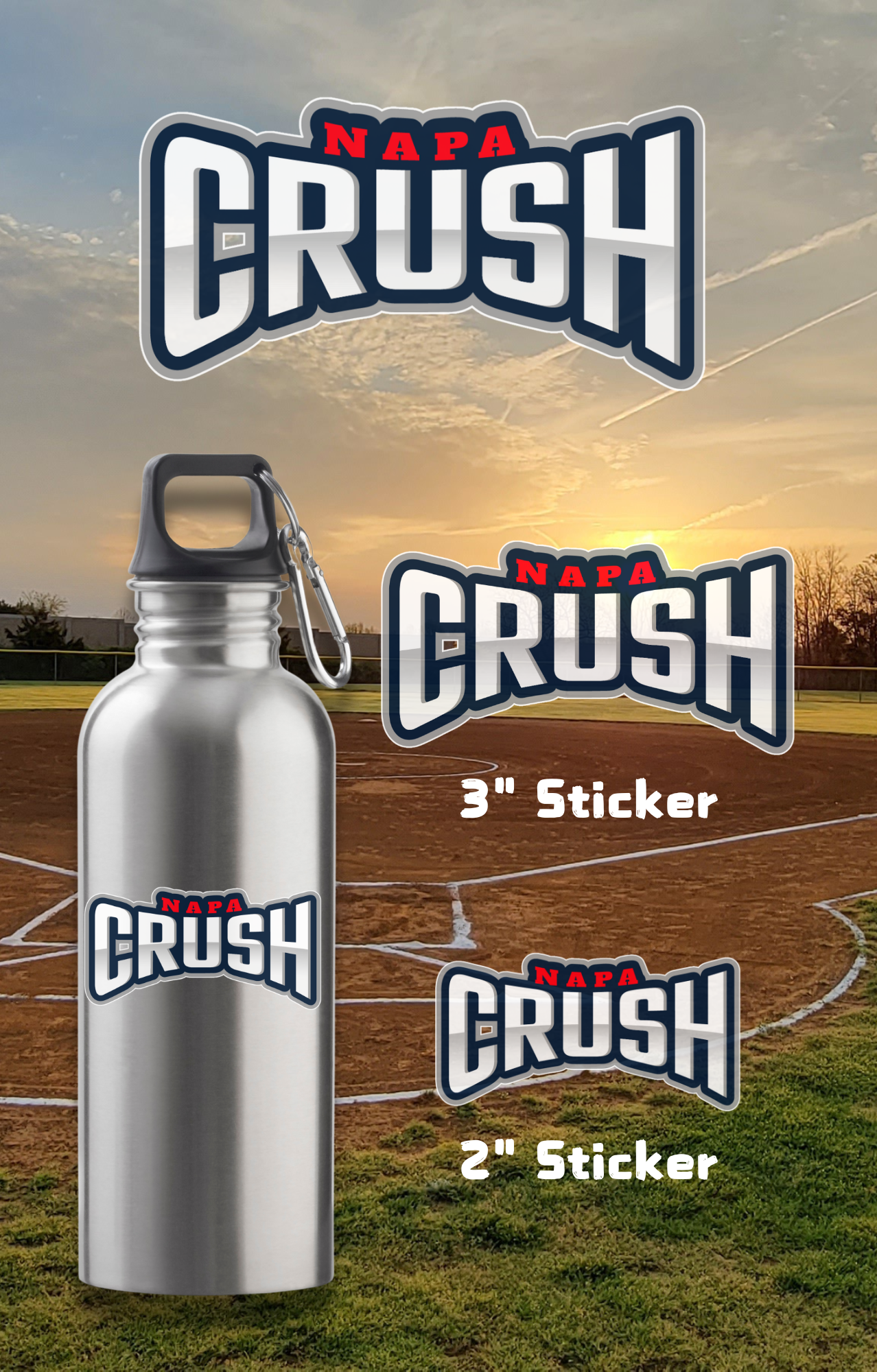Napa Crush Stickers