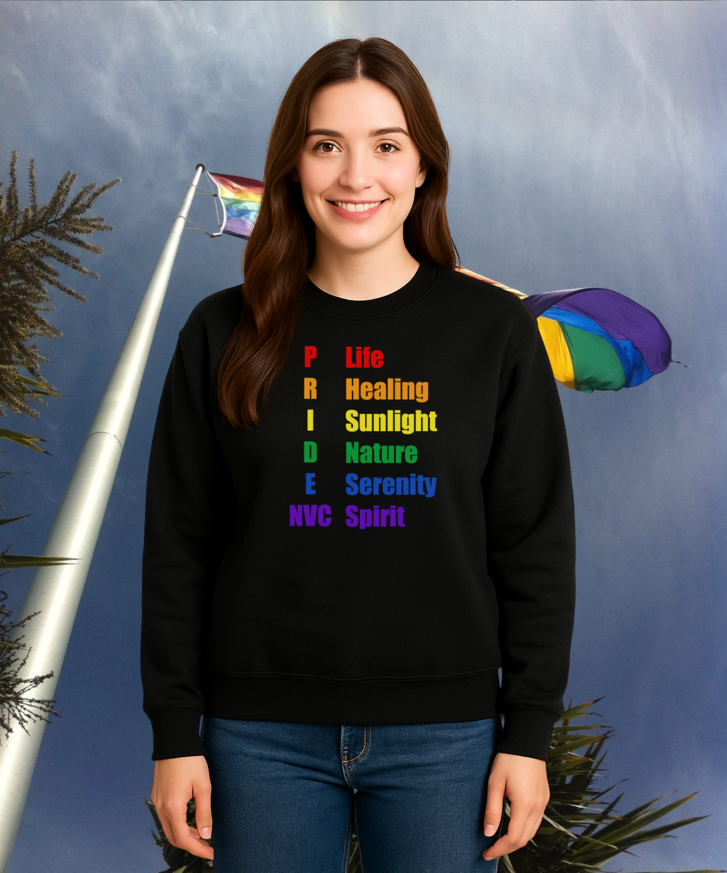 PLC PRIDE Crewneck Pullover