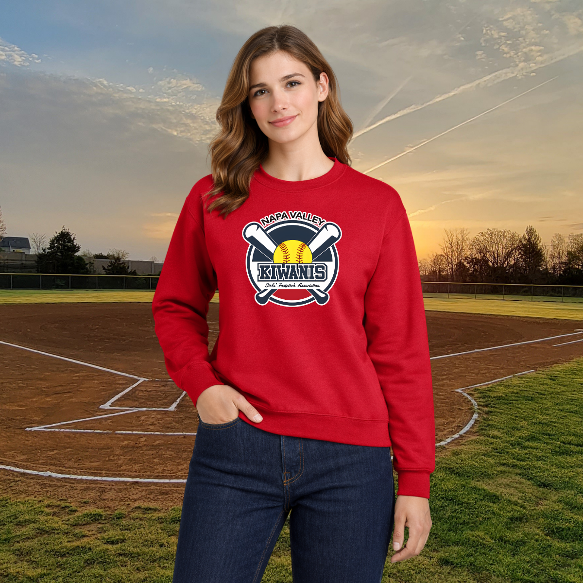 Kiwanis Unisex Crewneck Pullover