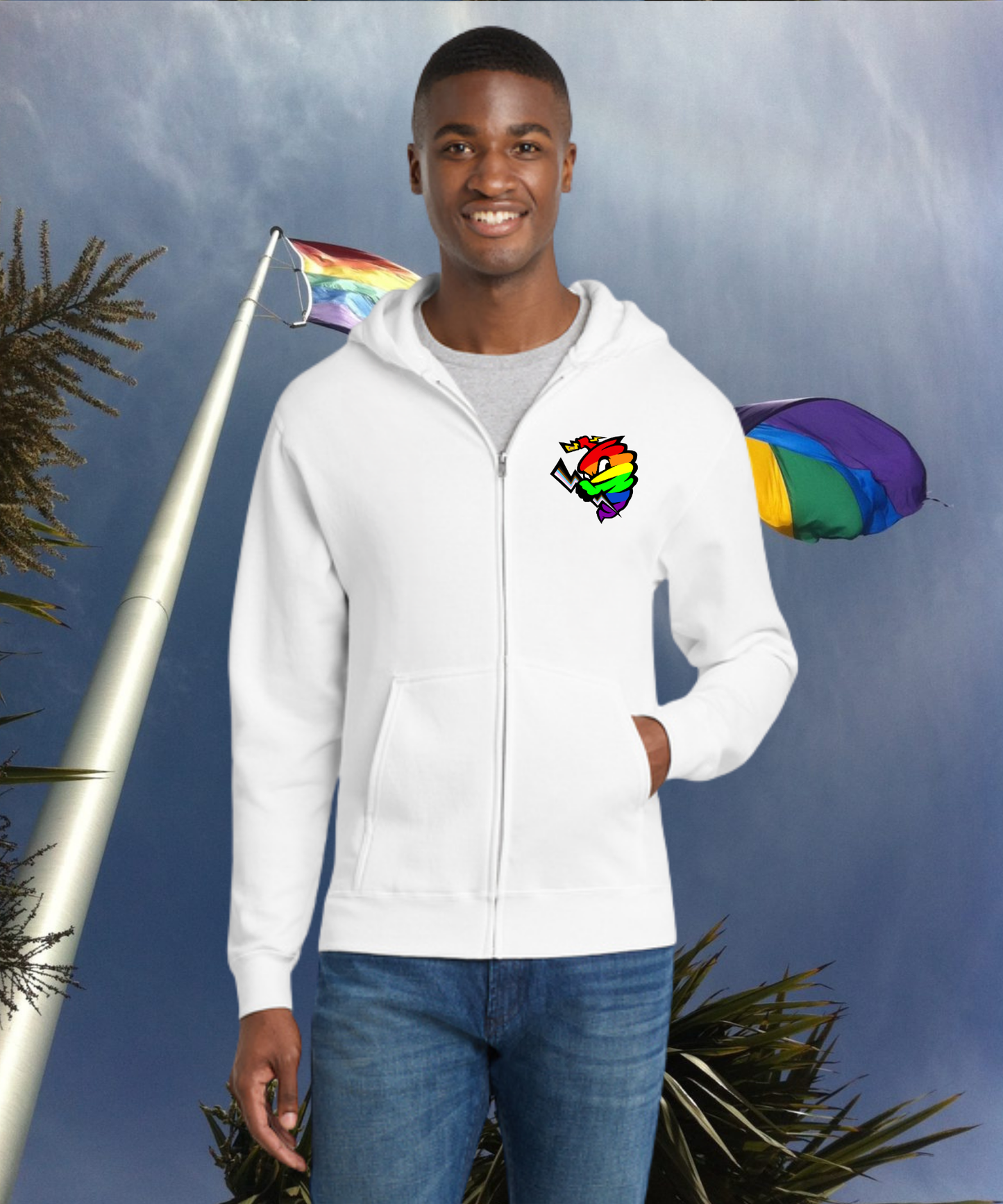 PLC Stormy Zip Up Hoodie