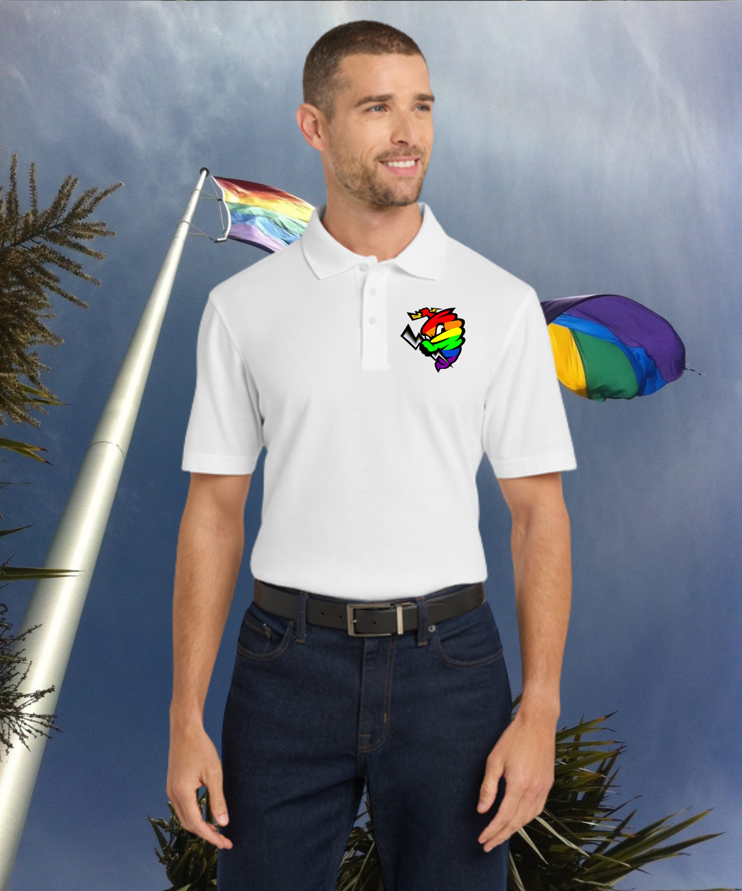 PLC Stormy Unisex Polo