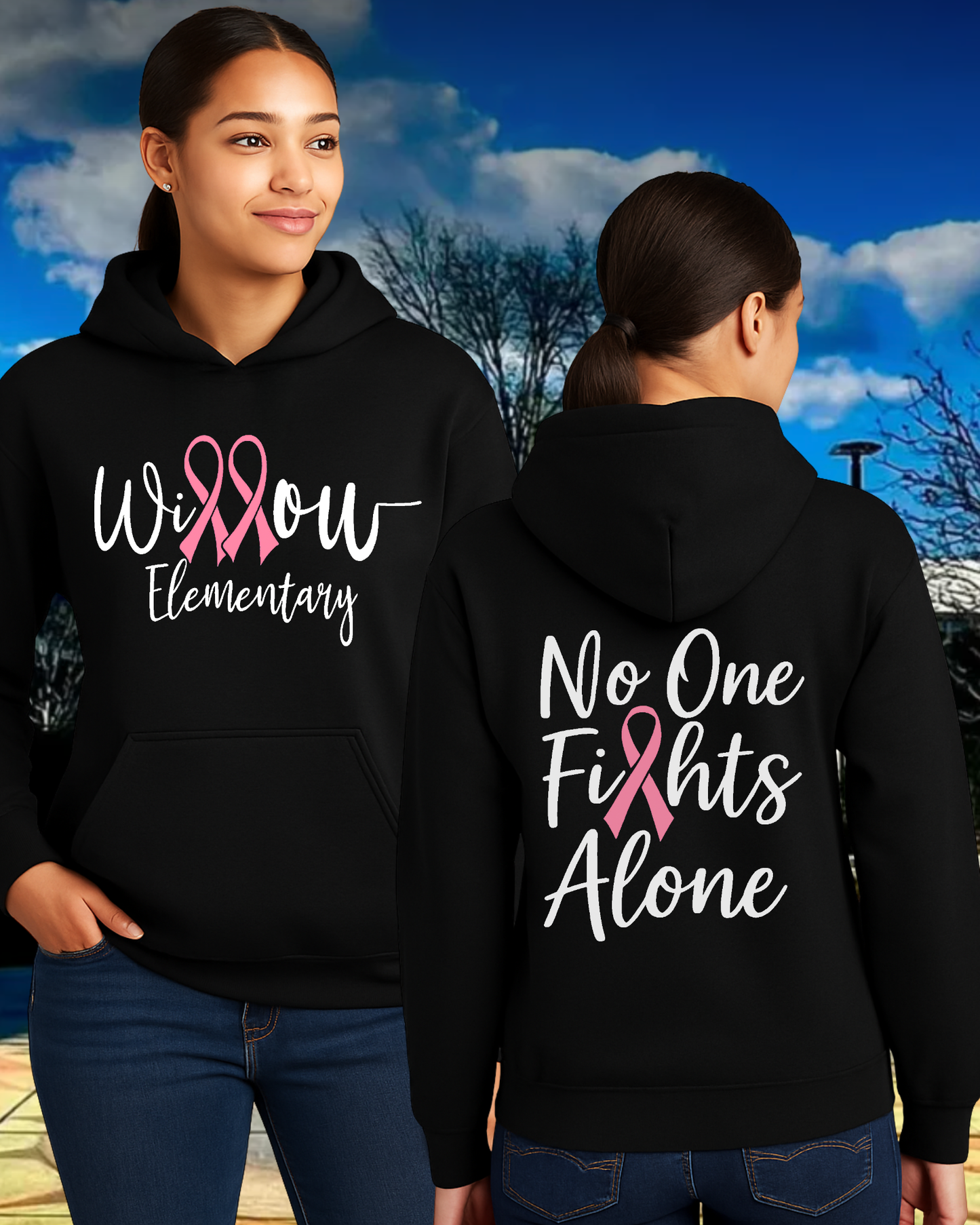 No One Fights Alone Hoodie