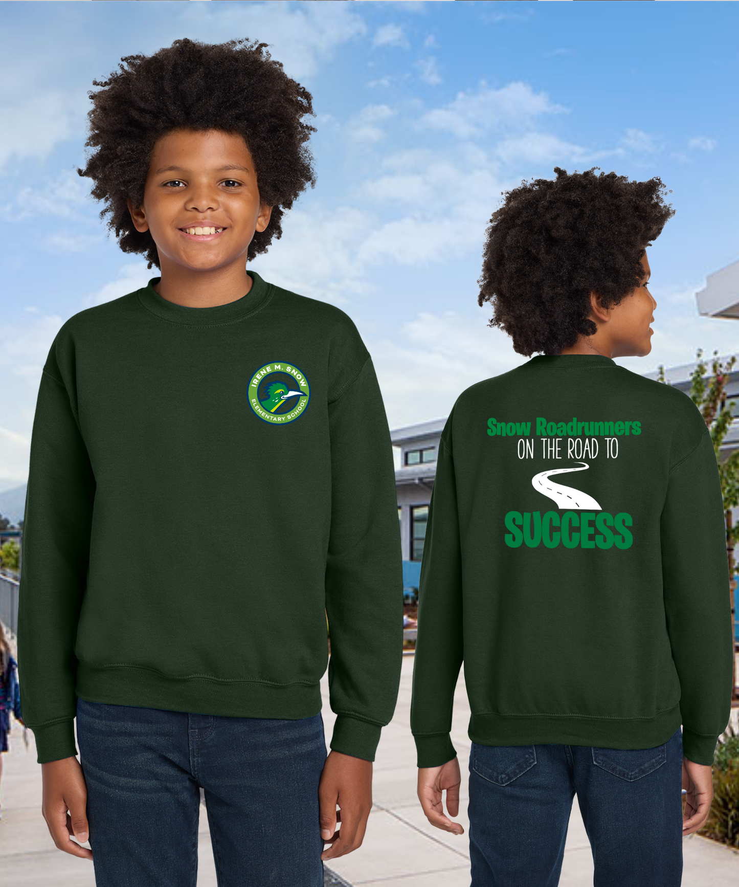 Snow Success Youth Crewneck Pullover