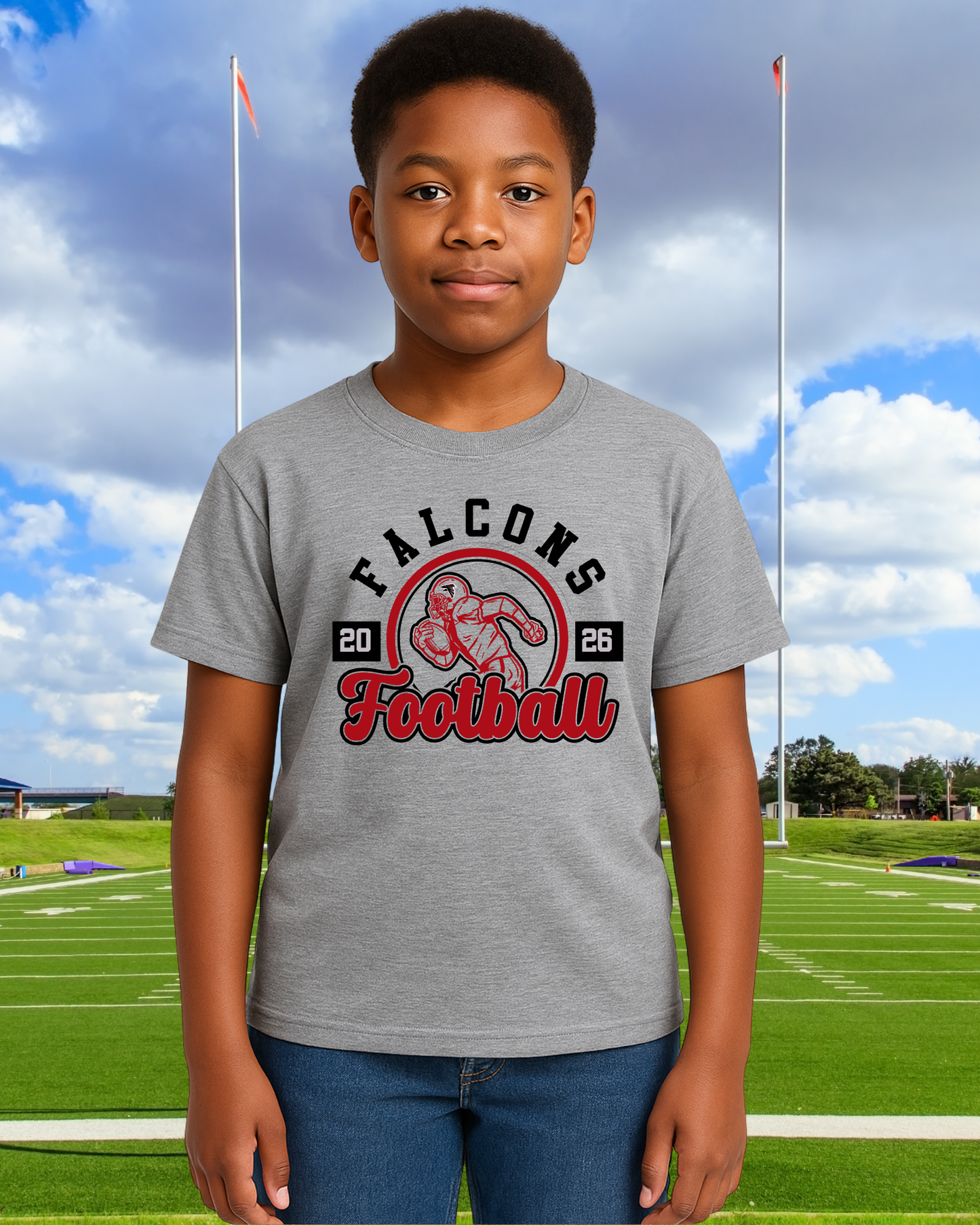 Fairfield Falcons Football Youth Tee
