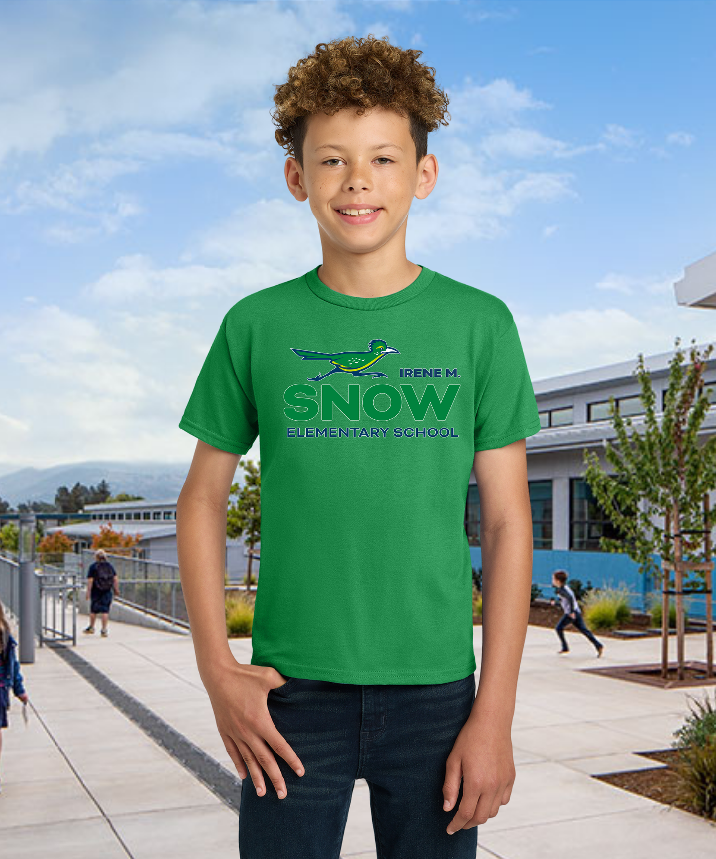 Snow Full Color Youth Tee