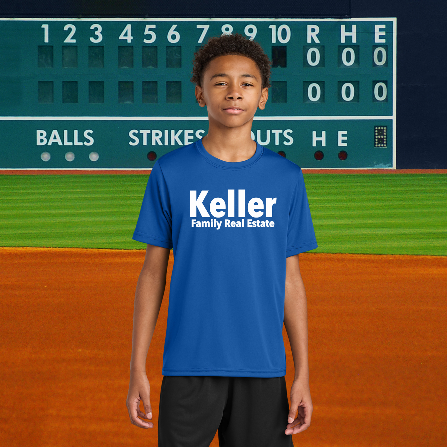 Team Keller Youth Athletic Tee