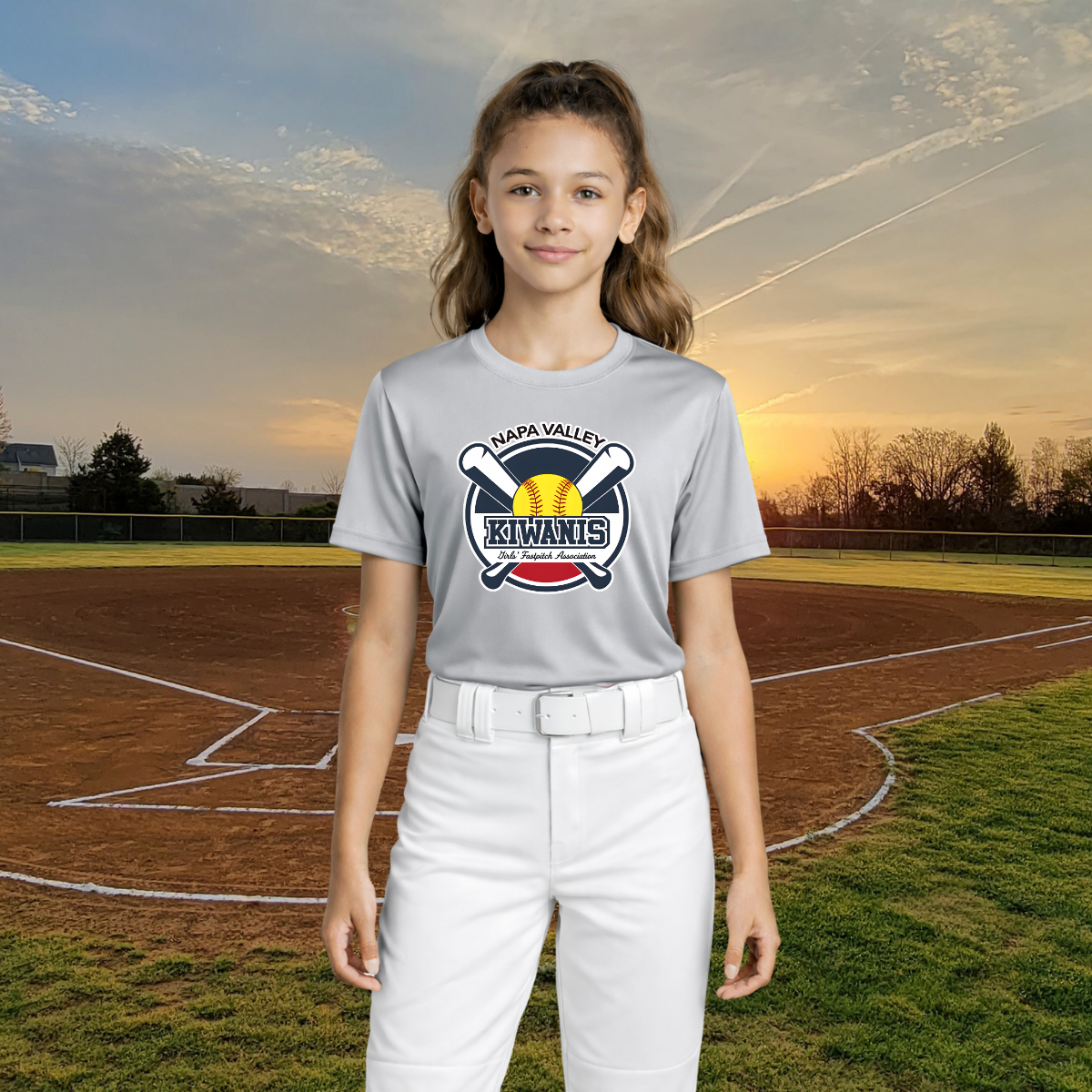 Kiwanis Youth Athletic Tee