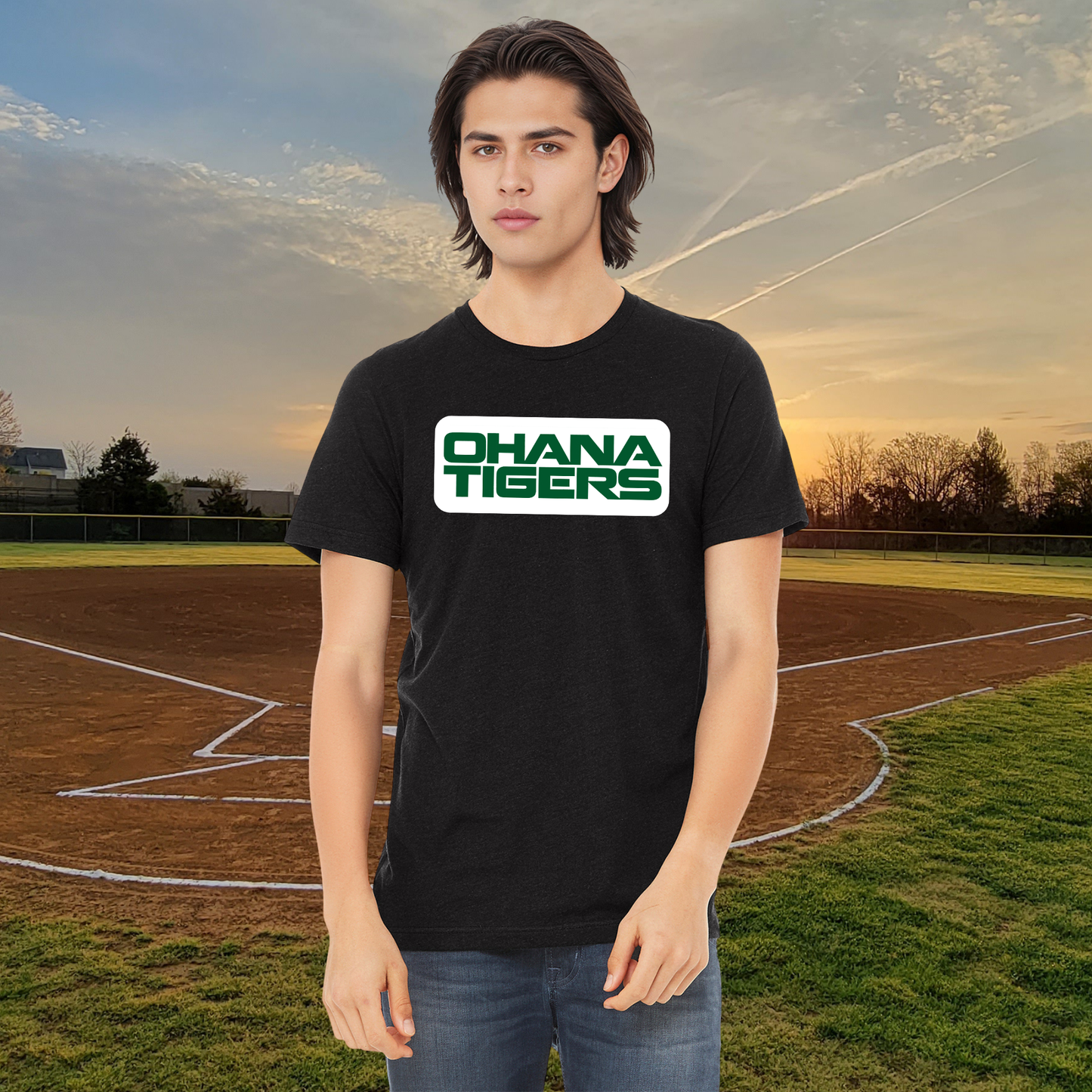 Ohana Tigers Bella+Canvas Unisex Tee