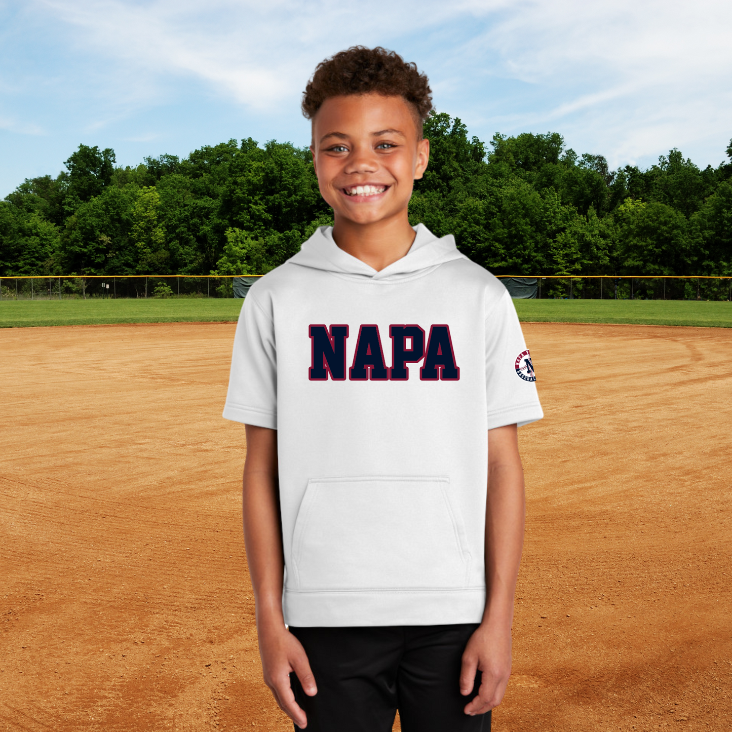 NVBC Youth Short Sleeve Hoodie