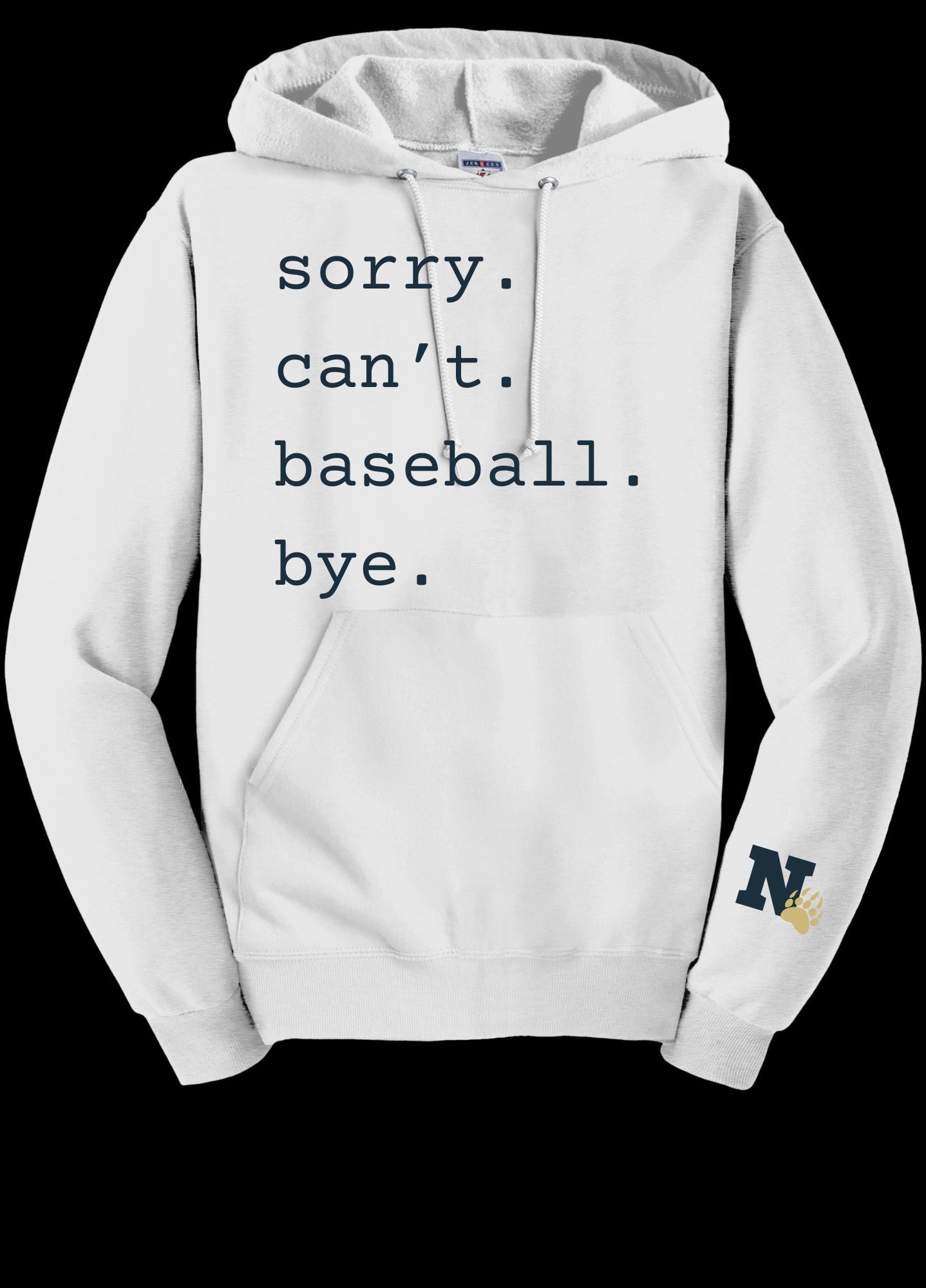 Unisex White Napa High Hoodie