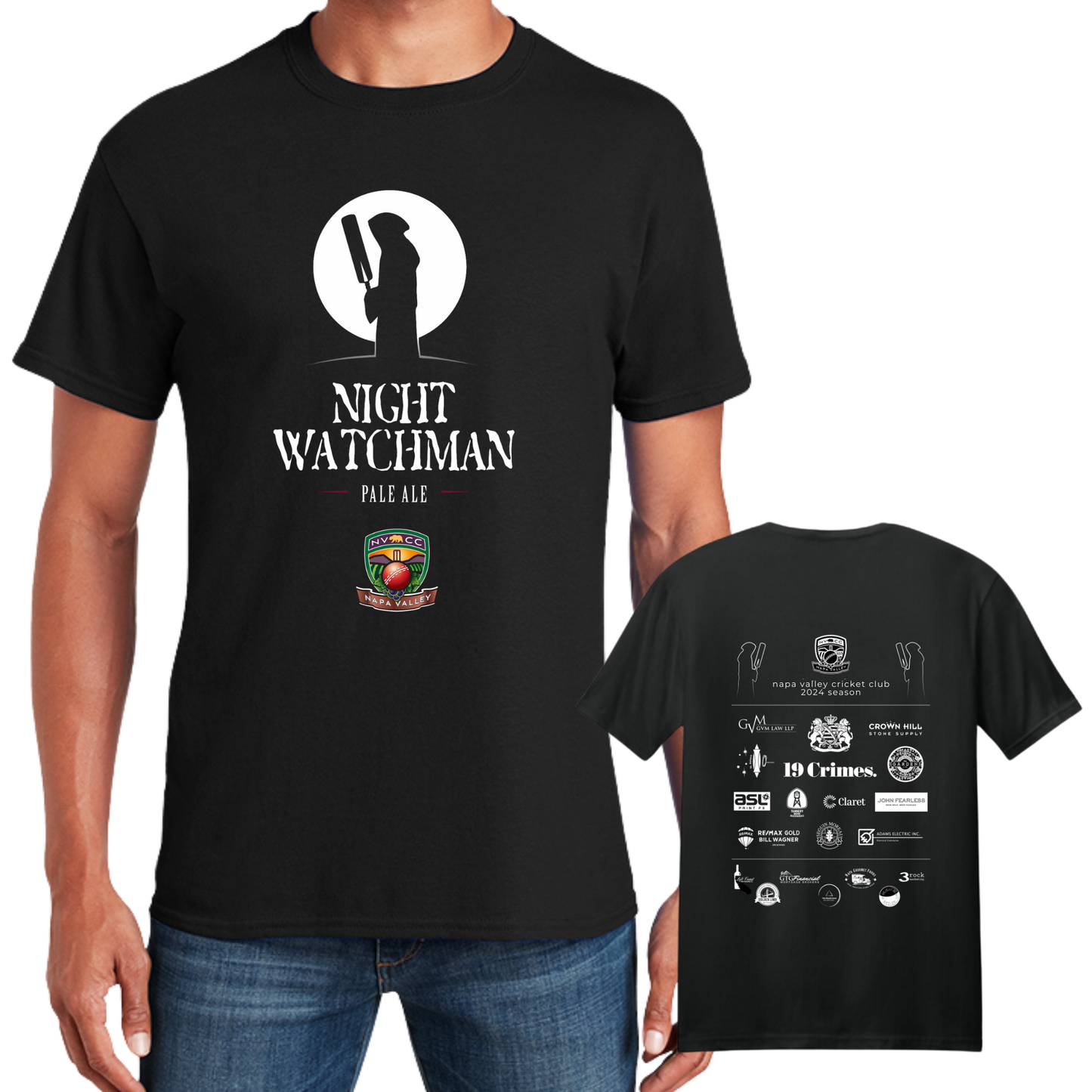 NVCC Night Watchman Tee - Adult Unisex/Mens