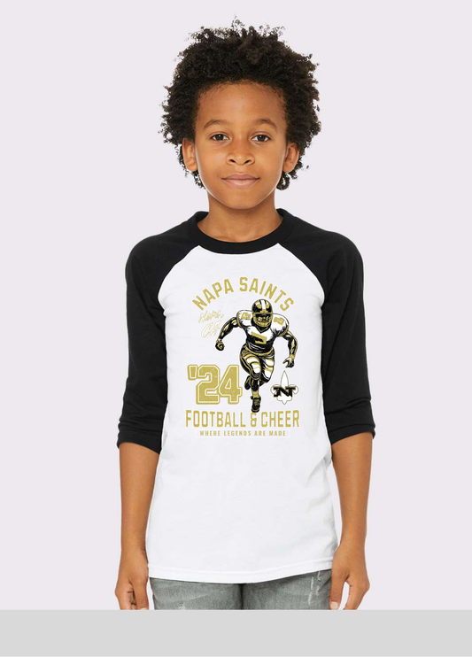 Napa Saints 24' Youth Raglan