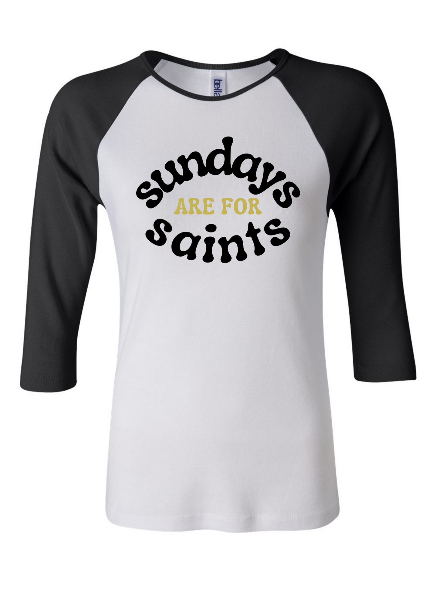 Sundays are for Saints Adult Raglan