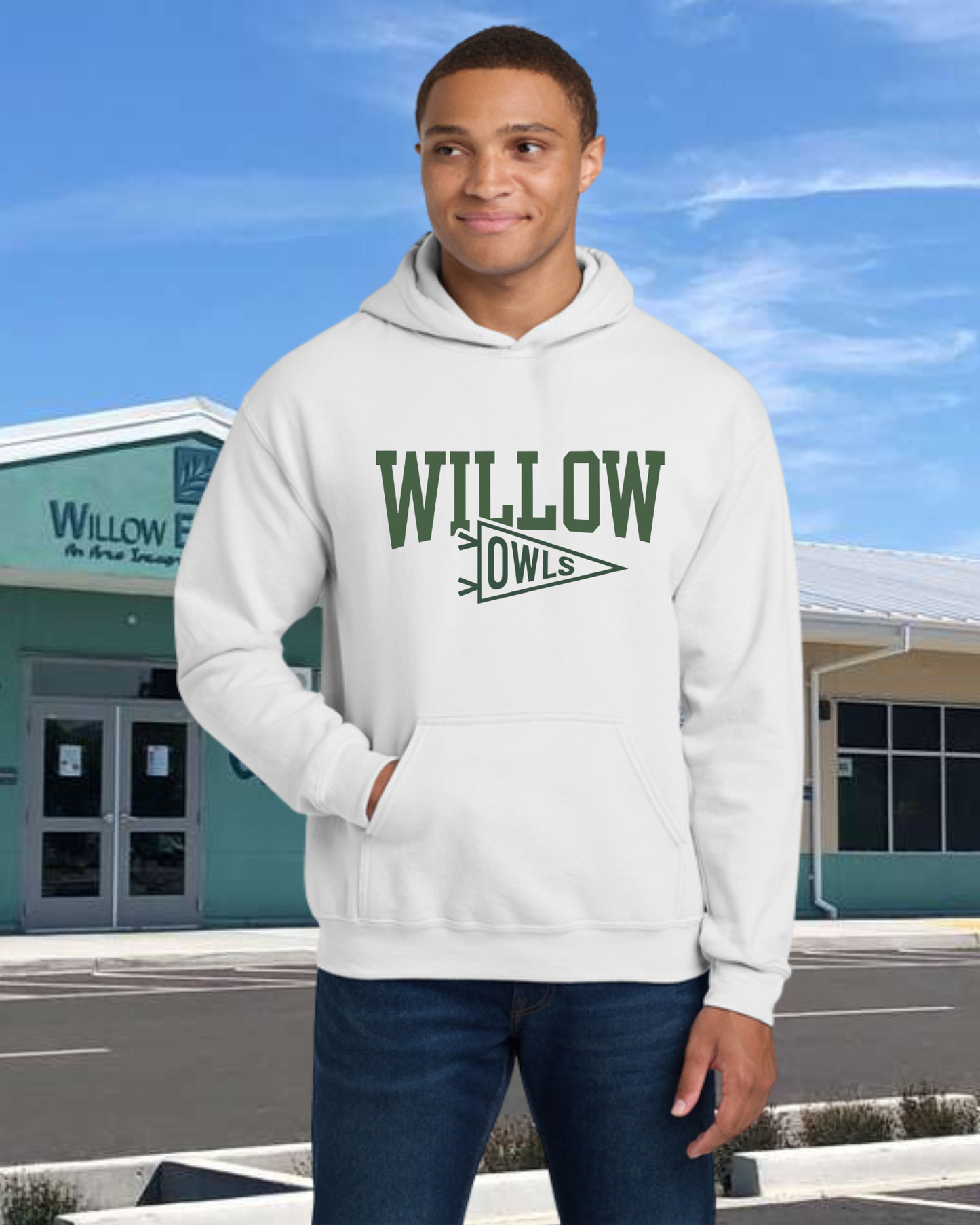 Willow Pennant Hoodie