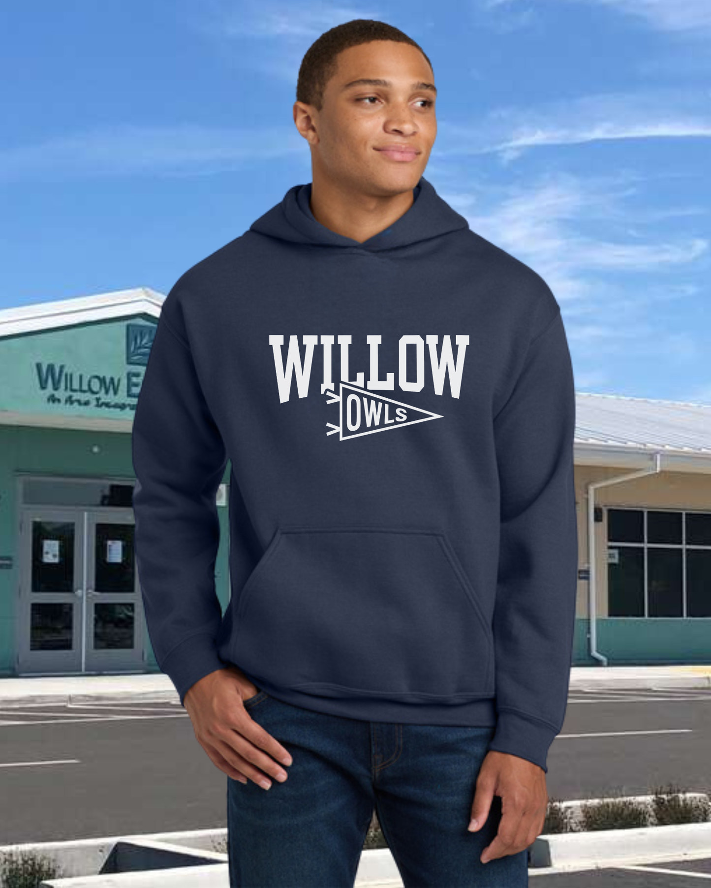 Willow Pennant Hoodie