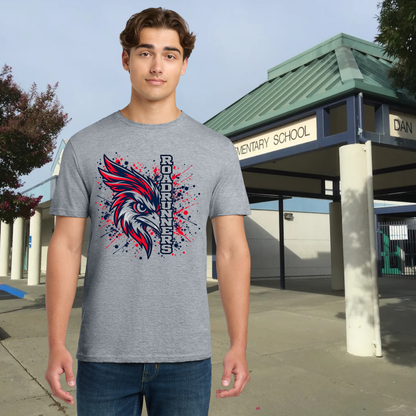 Roadrunner Color Splash Adult Unisex Tee