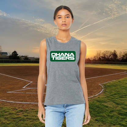 Ohana Tigers Bella+Canvas Muscle Tank