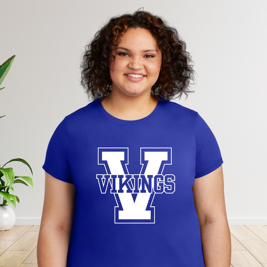 Ladies Vikings Cotton Tee
